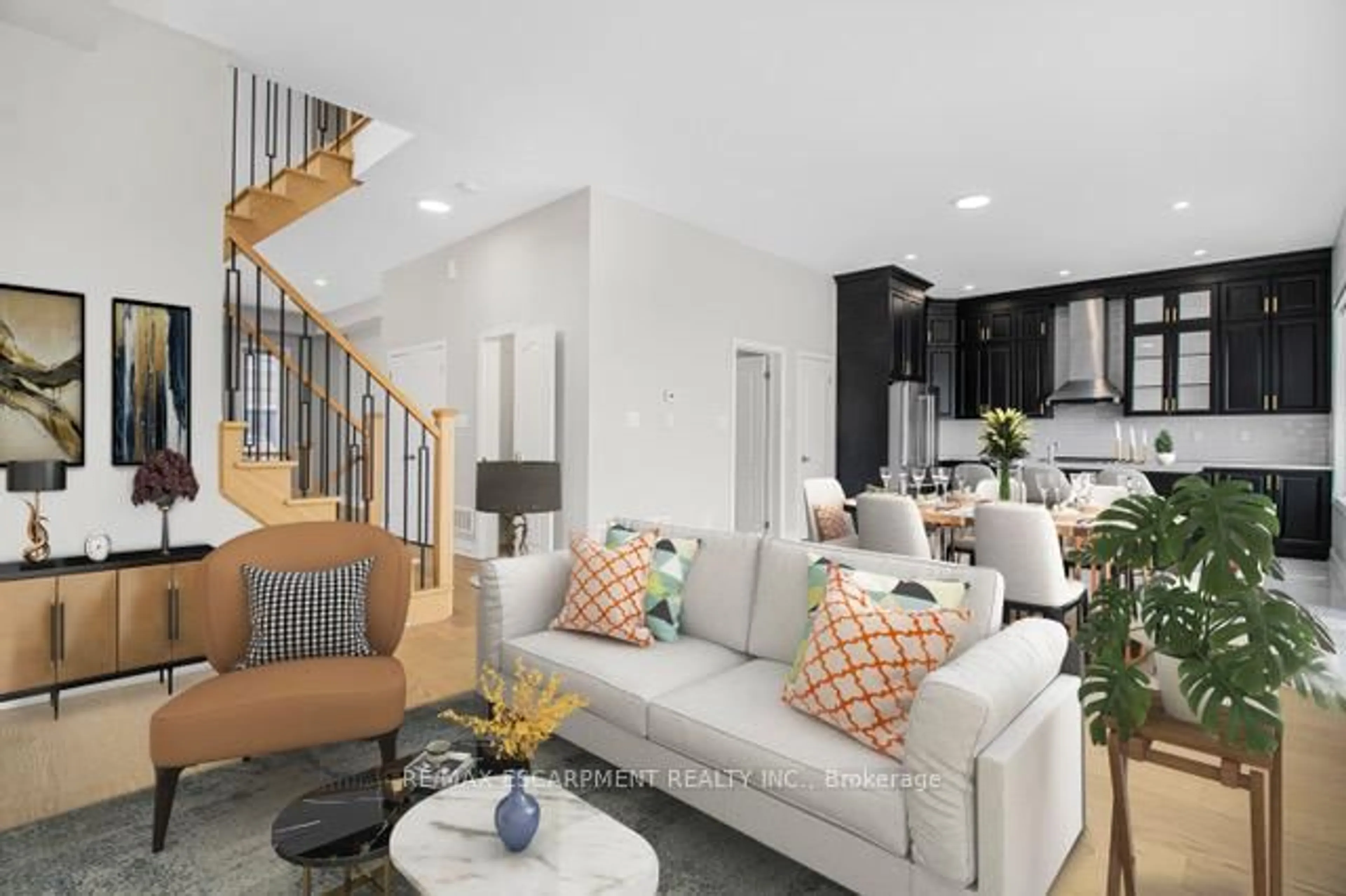 Living room with furniture, unknown for 487 Aztec Dr #2, Oshawa Ontario L1J 7S7