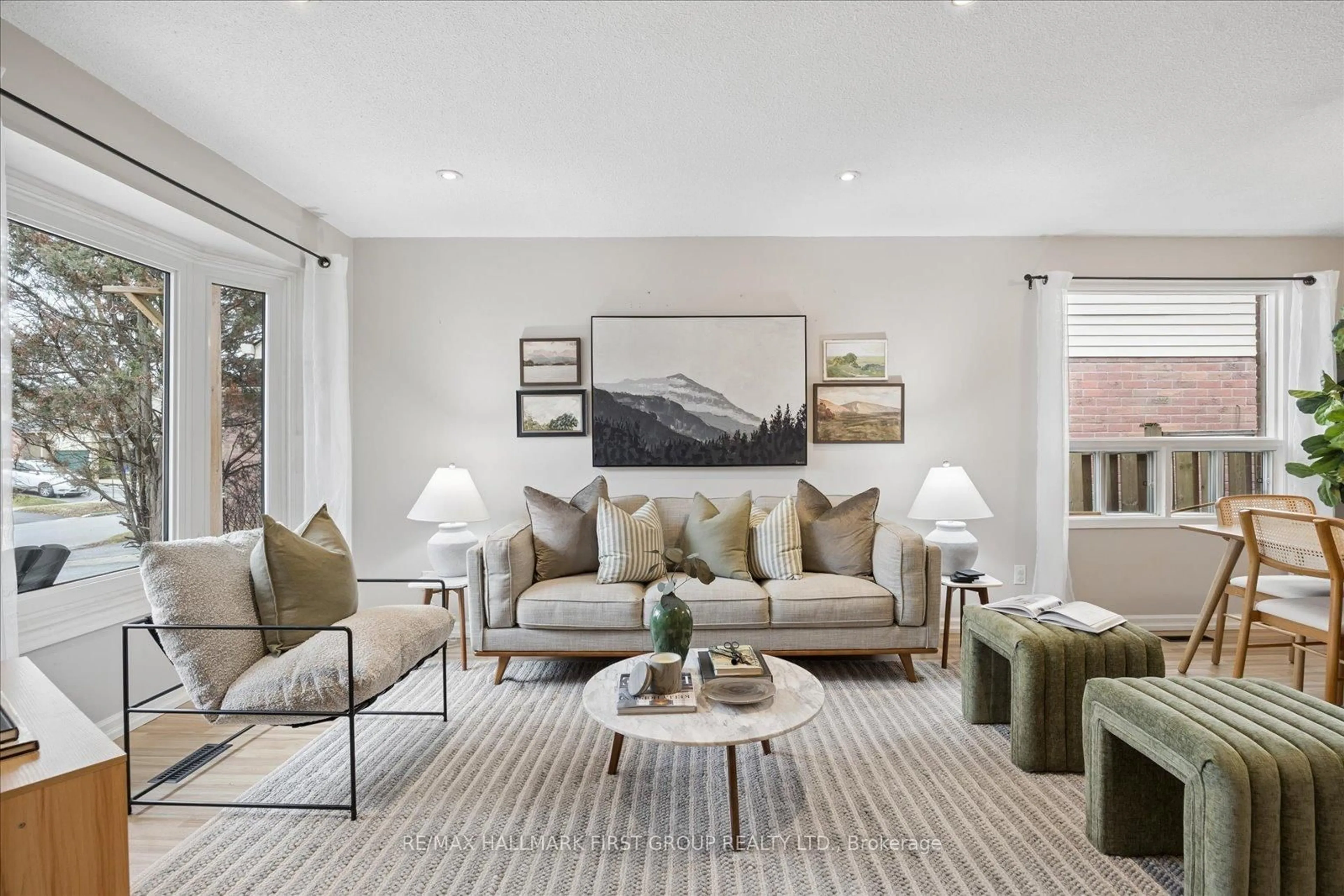 Living room with furniture, unknown for 56 Longstaff Dr, Ajax Ontario L1S 5J7