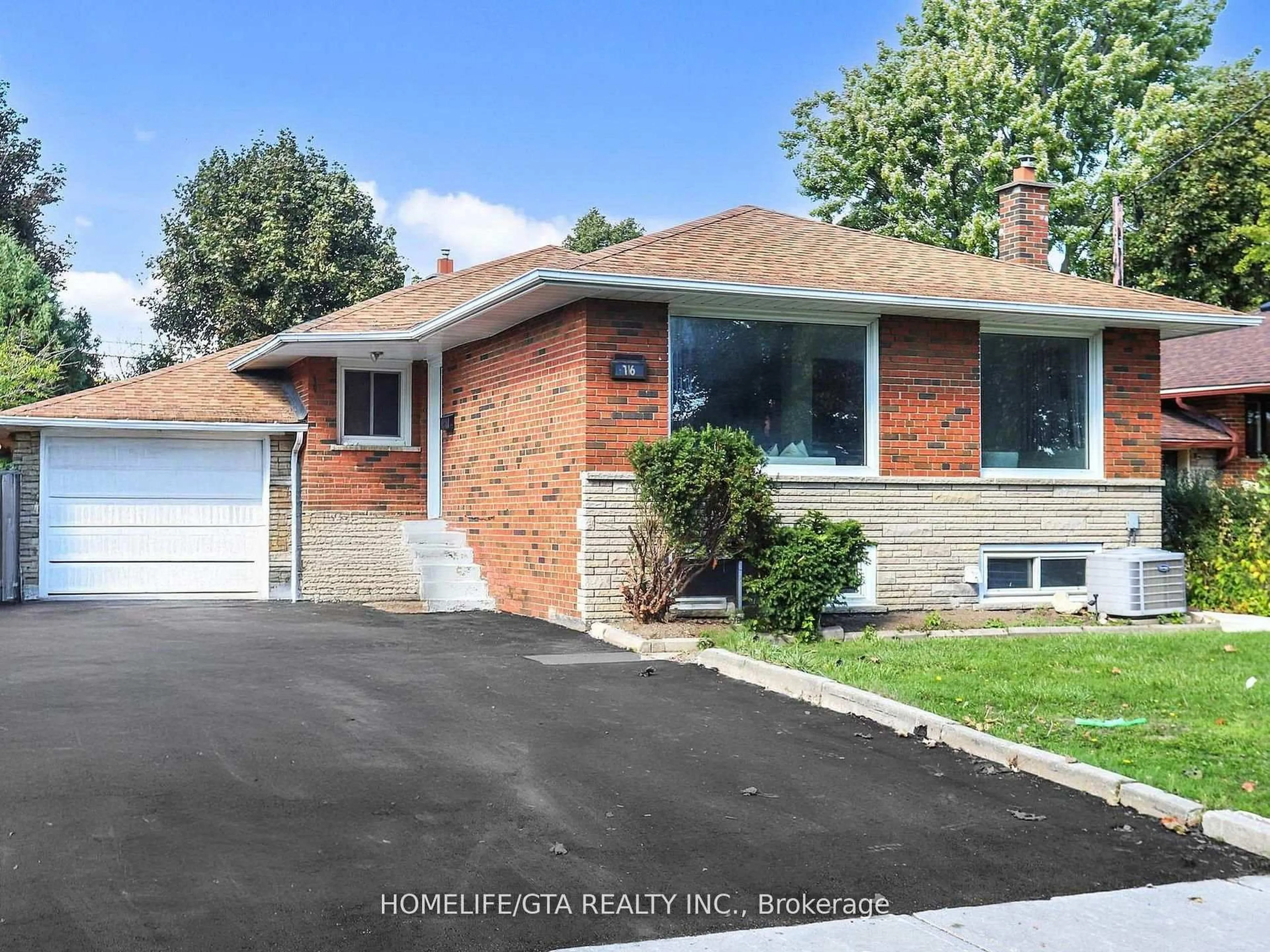 Home with brick exterior material, street for 16 Woolwick Dr, Toronto Ontario M1H 2J1