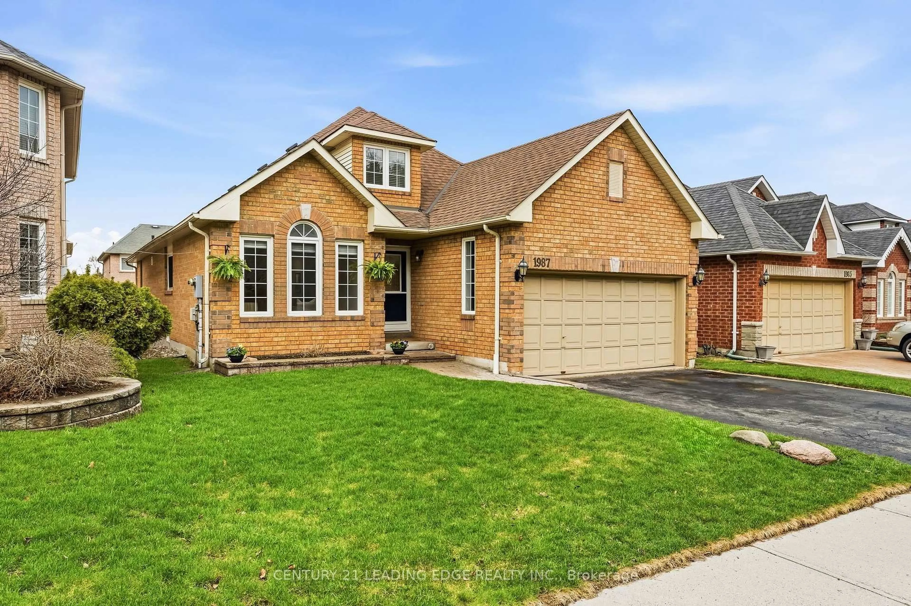 Home with brick exterior material, street for 1987 Rosebank Rd, Pickering Ontario L1V 1P7