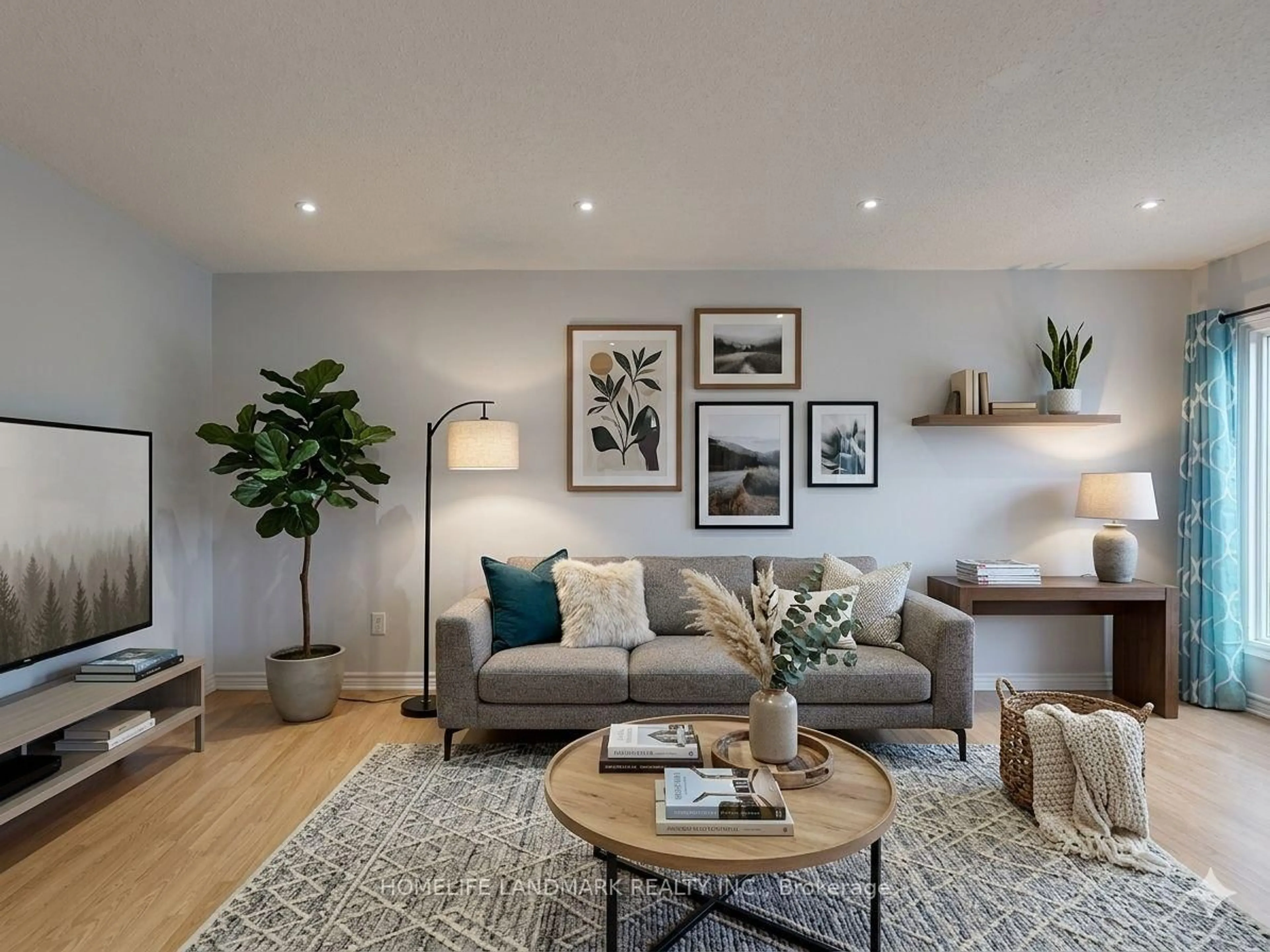 Living room with furniture, unknown for 106 Chester Le Blvd #37, Toronto Ontario M1W 2X9