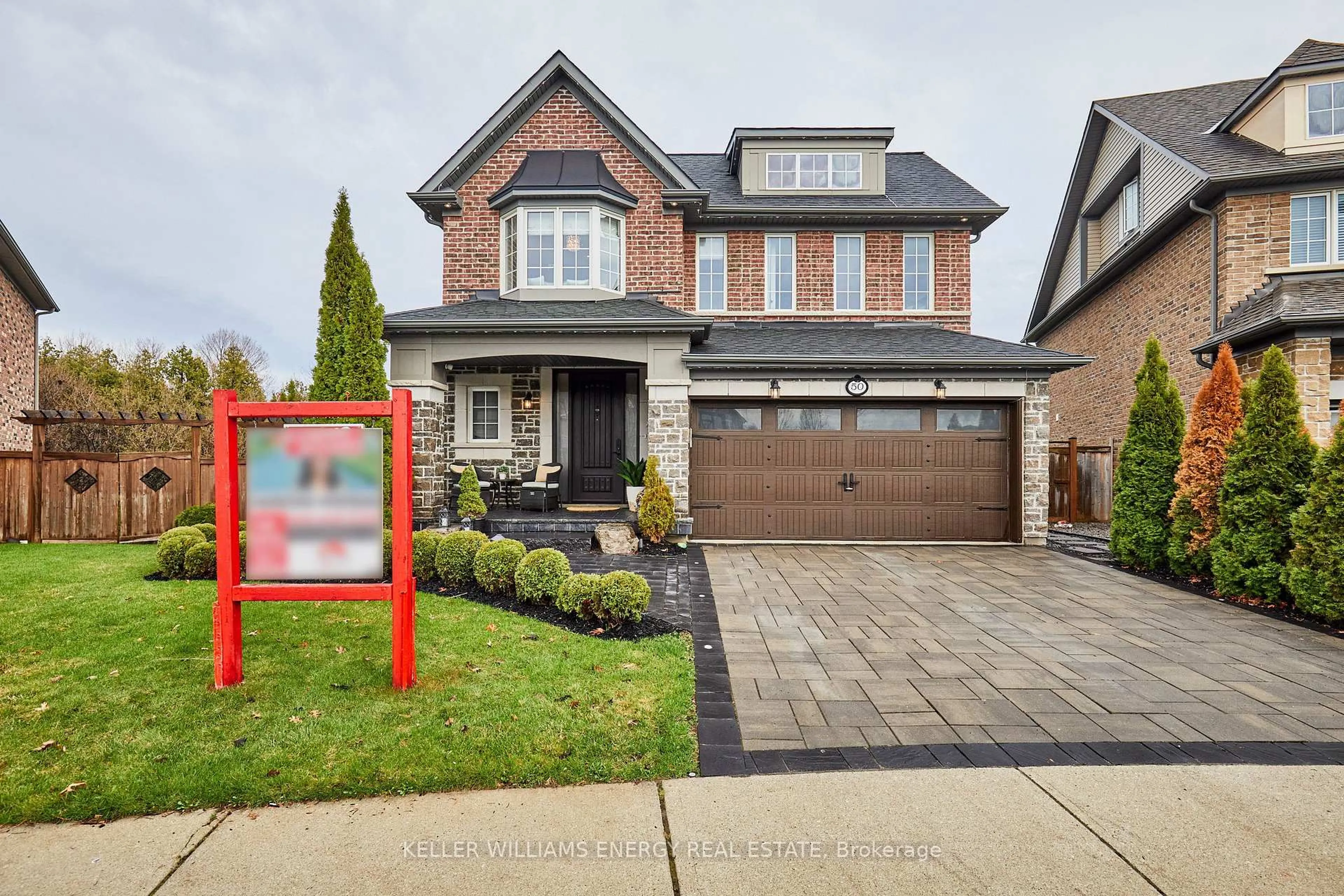 Home with brick exterior material, street for 50 Rumbellow Cres, Ajax Ontario L1Z 0P8