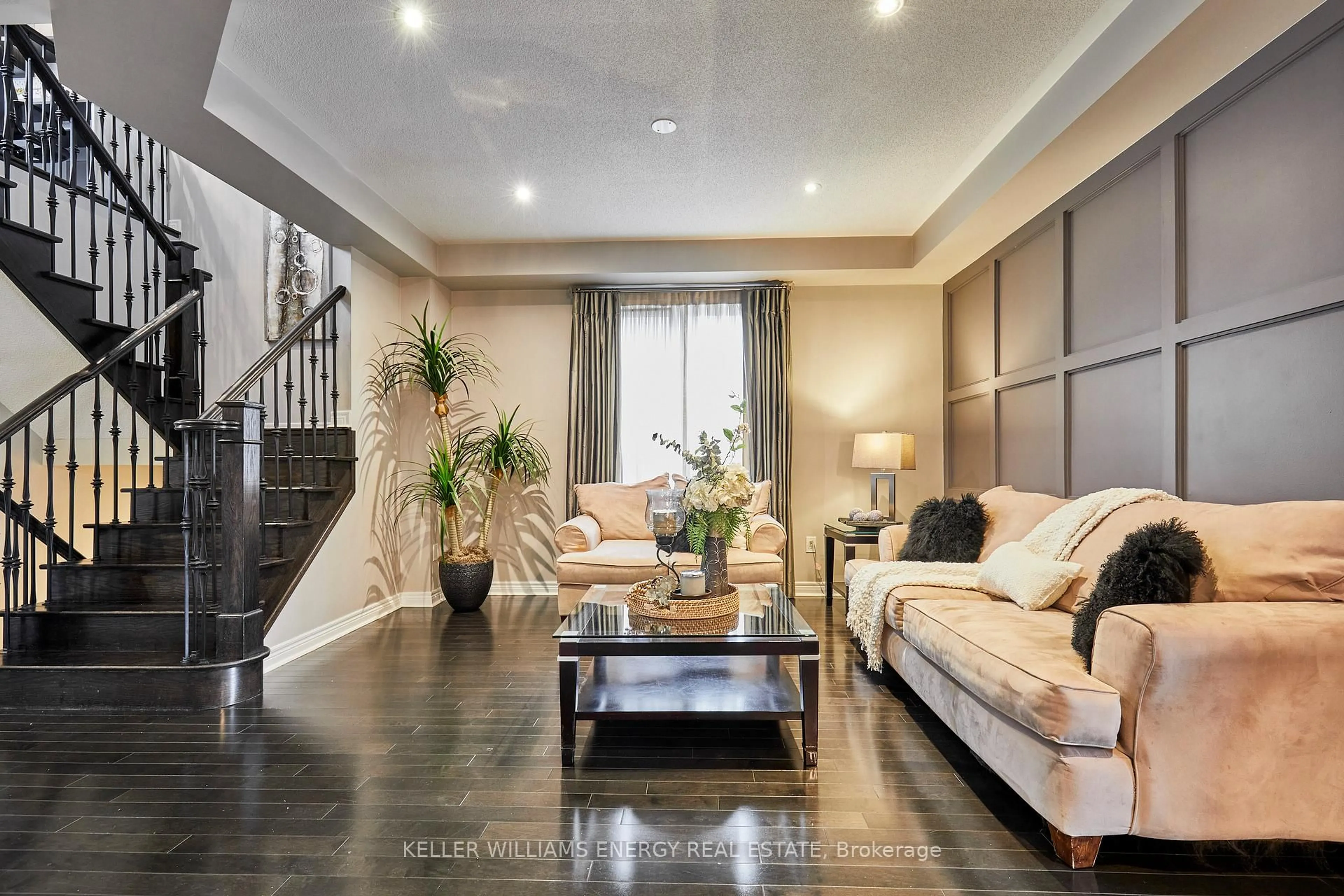 Living room with furniture, unknown for 50 Rumbellow Cres, Ajax Ontario L1Z 0P8