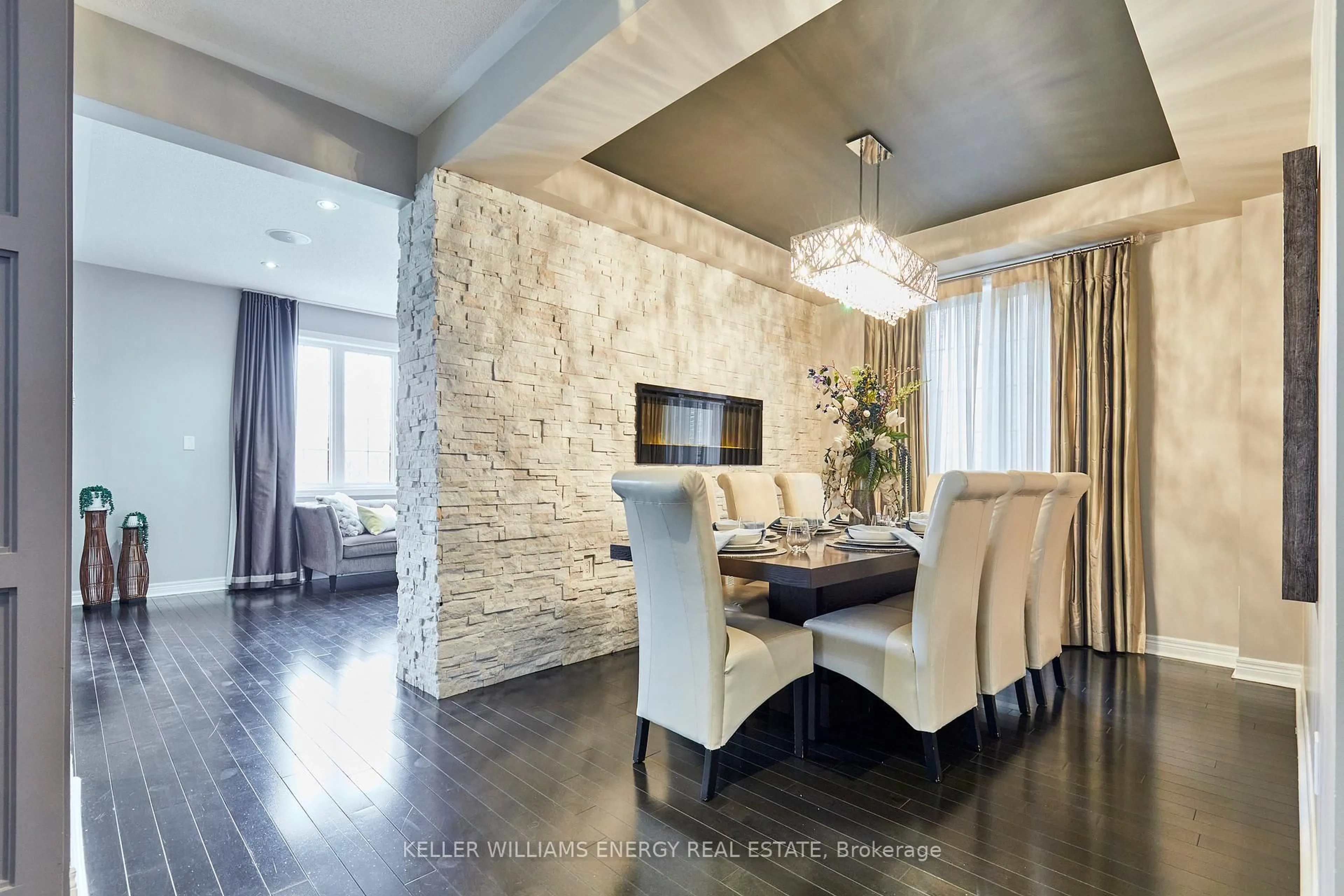 Dining room, ceramic/tile floor for 50 Rumbellow Cres, Ajax Ontario L1Z 0P8