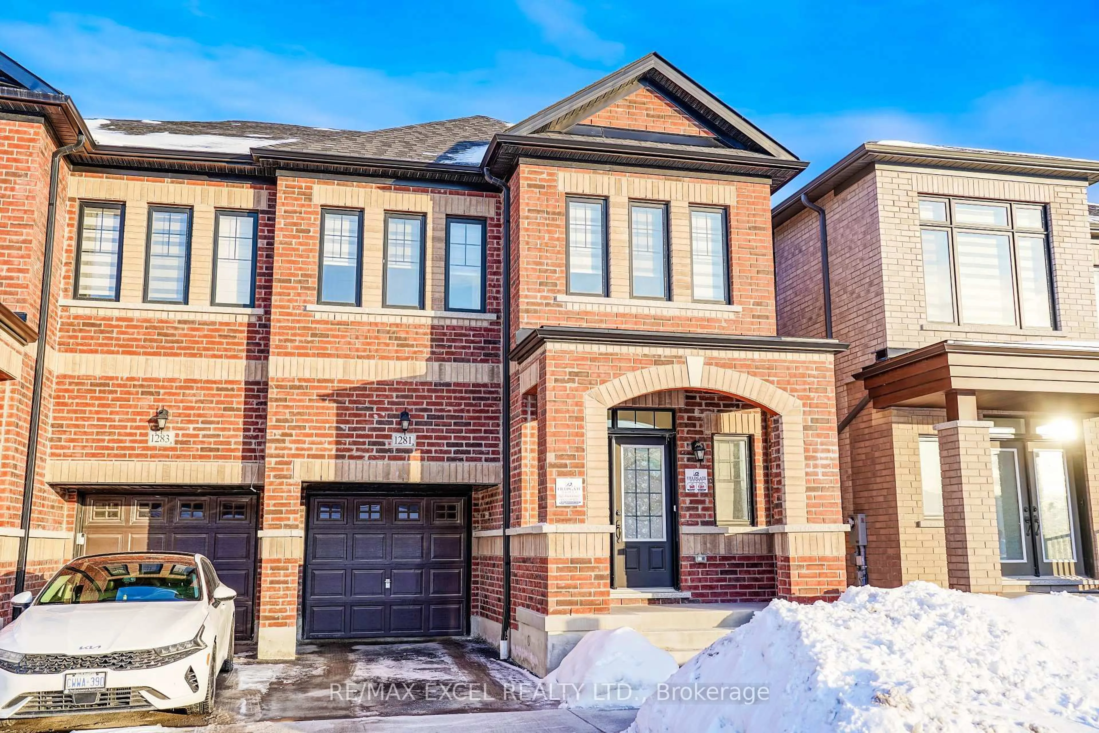Home with brick exterior material, street for 1281 Winding Woods Tr, Pickering Ontario L1X 0R9
