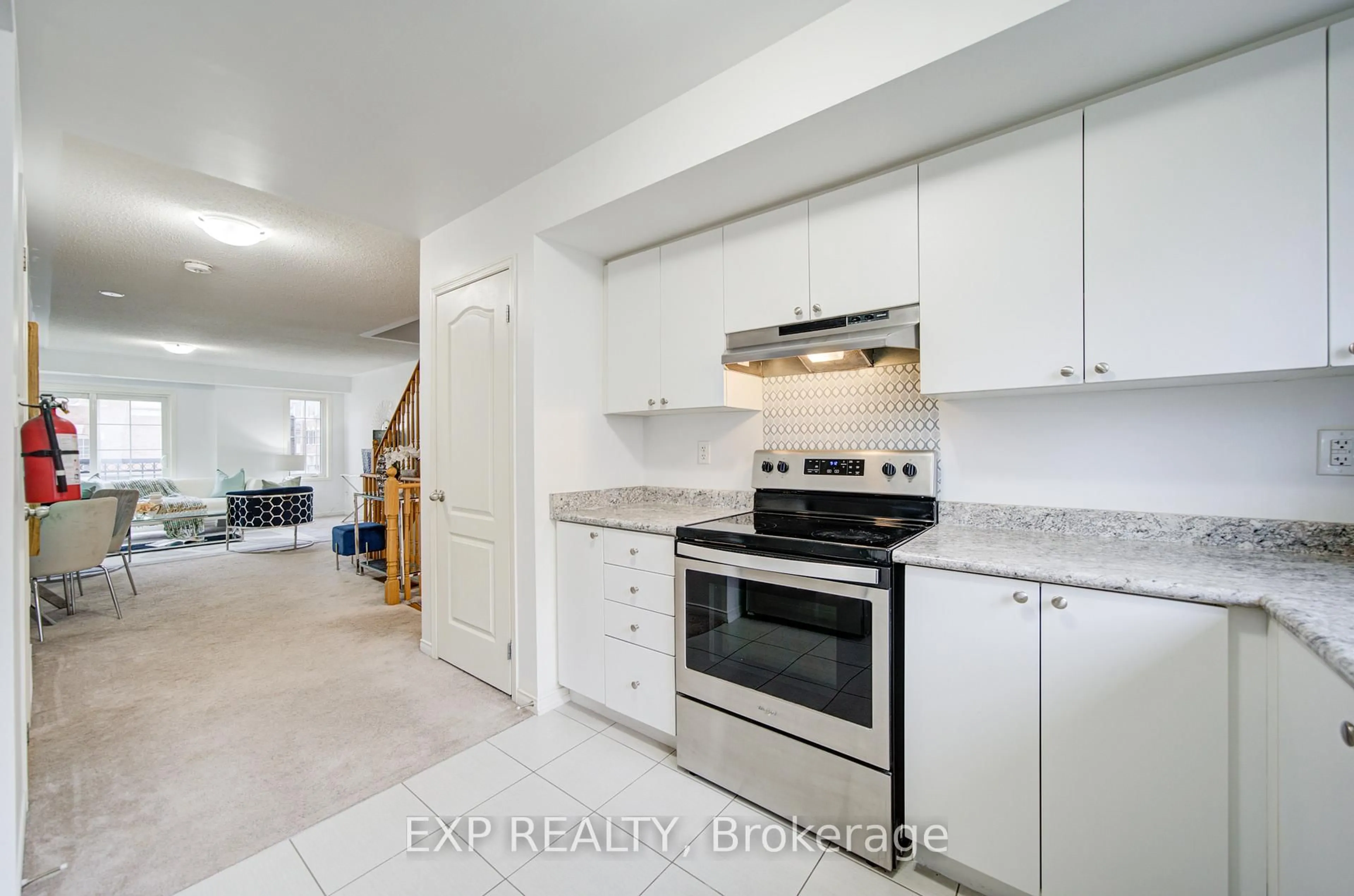 Open concept kitchen, ceramic/tile floor for 2723 Deputy Minister Path, Oshawa Ontario L1L 0M7