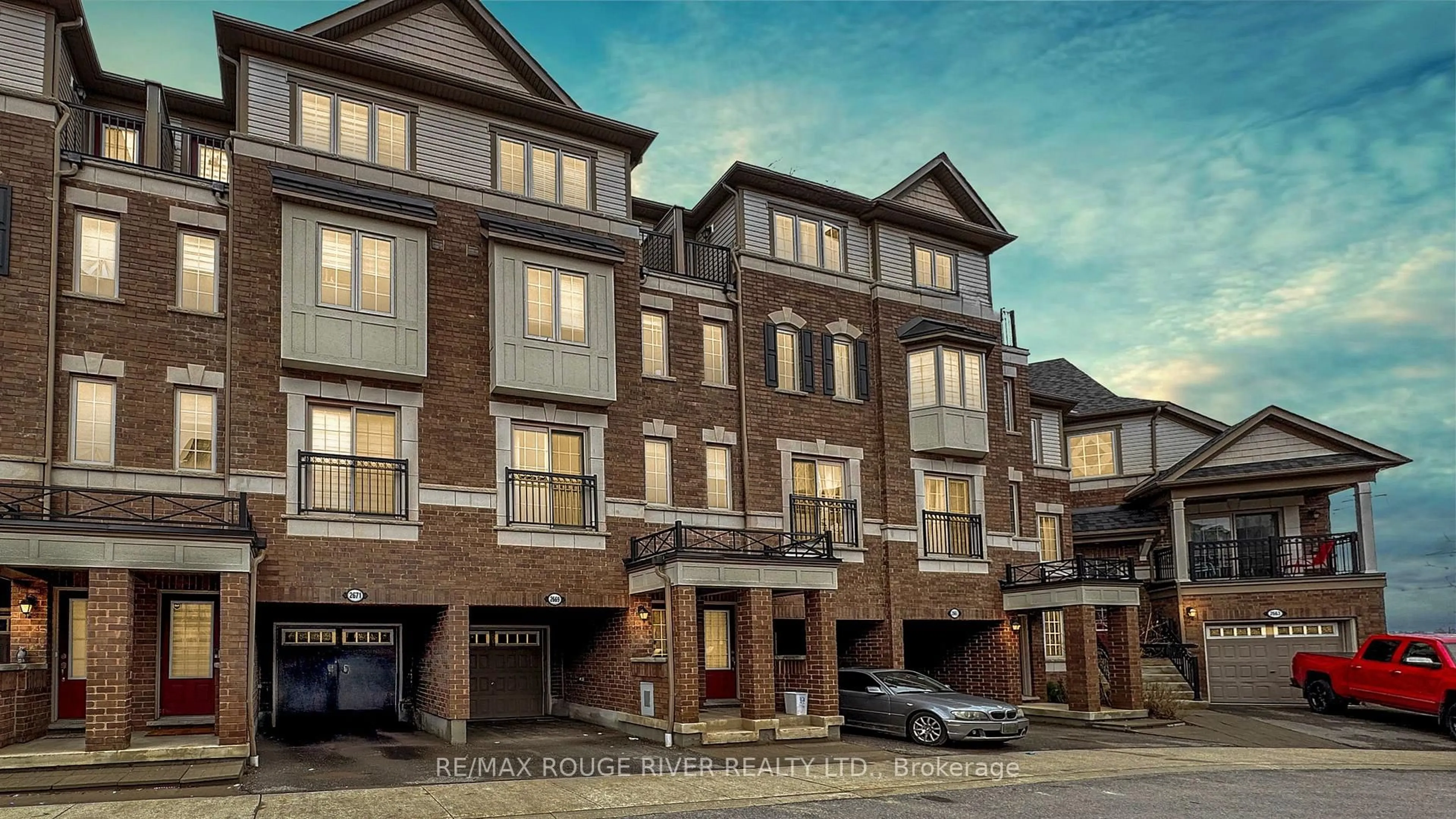 Home with brick exterior material, street for 2669 Deputy Minister Path, Oshawa Ontario L1L 0M7