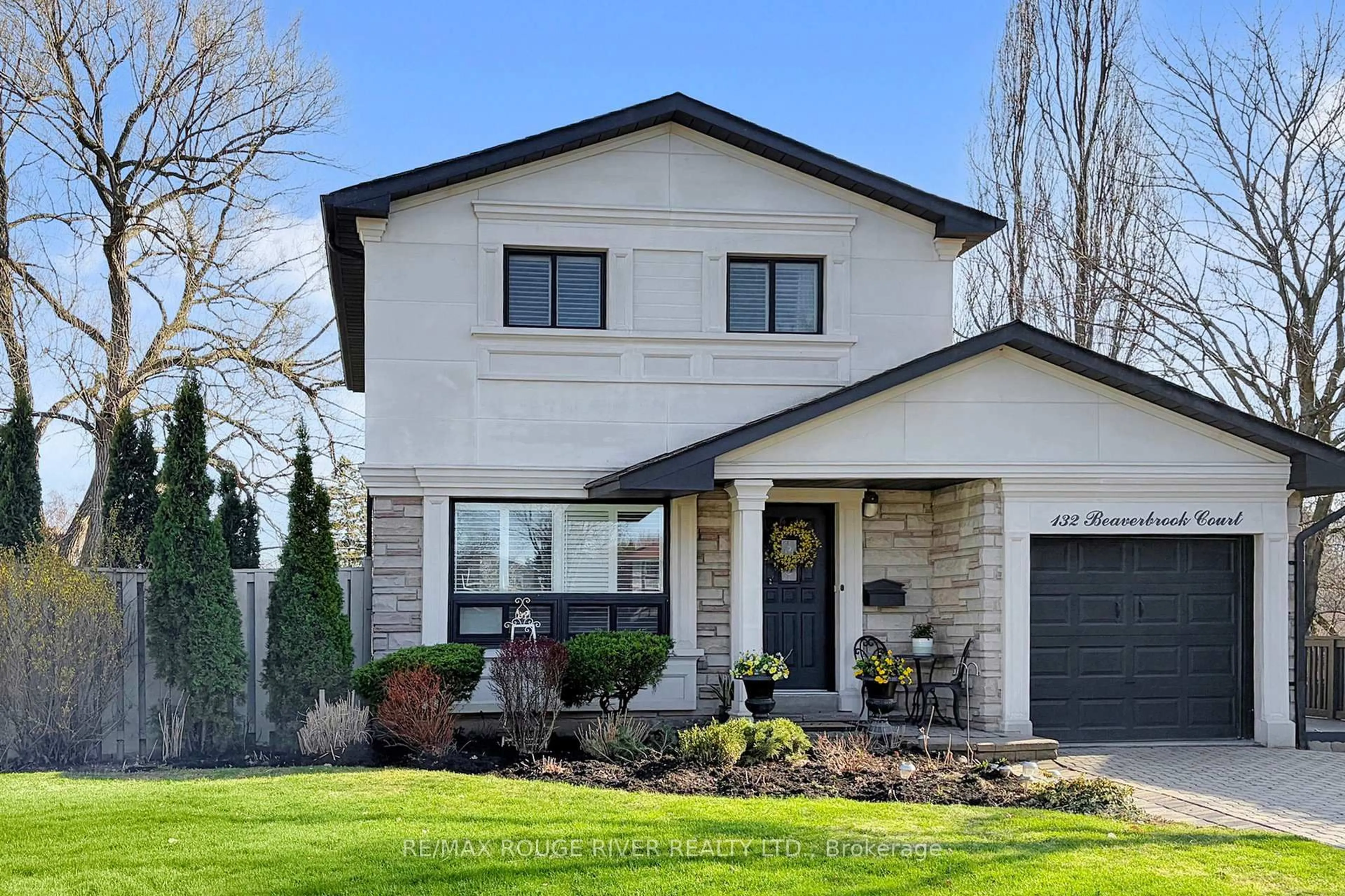 Home with brick exterior material, street for 132 Beaverbrook Crt, Toronto Ontario M1C 3A9