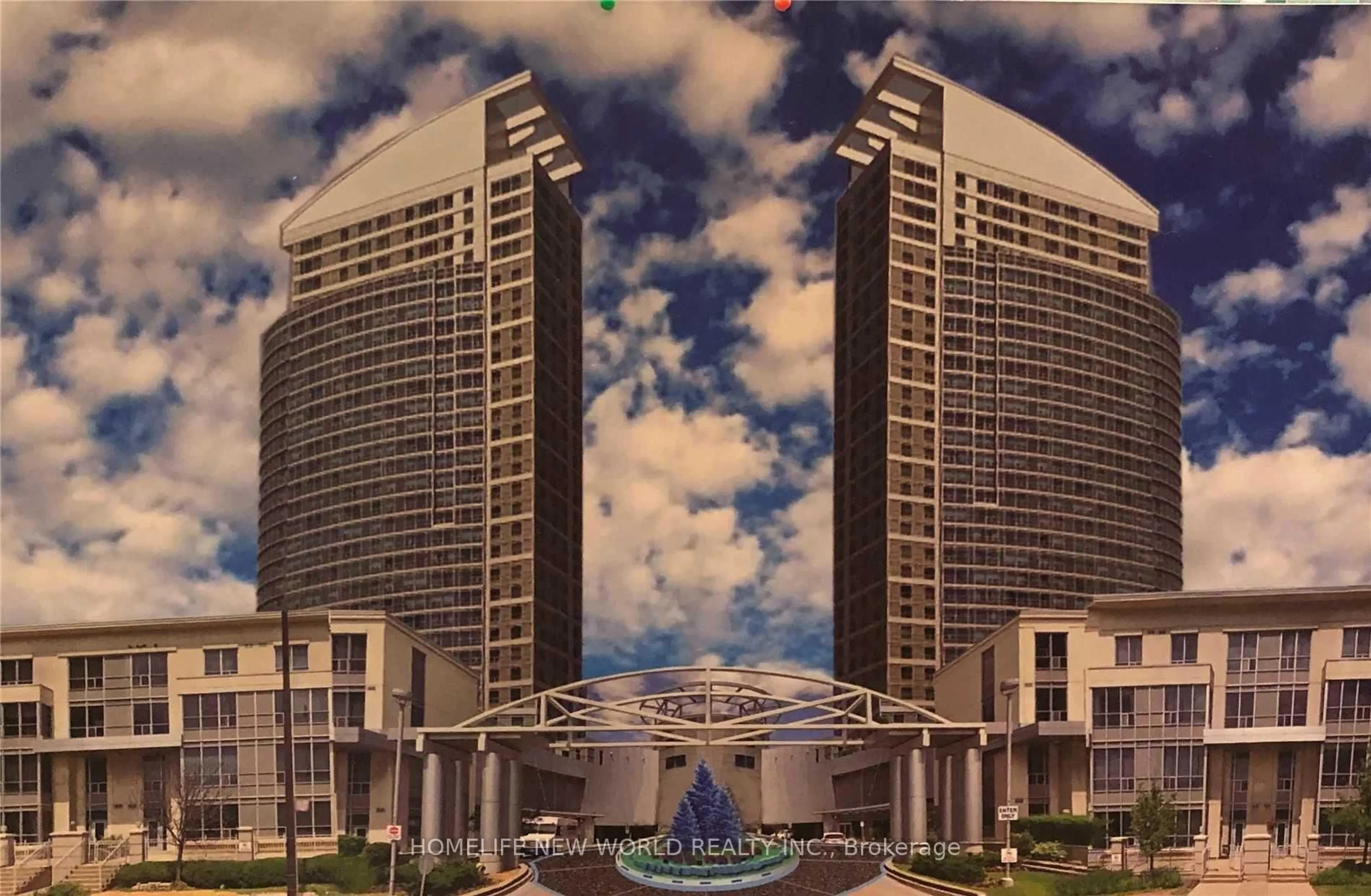 Indoor foyer for 36 Lee Centre Dr #1906, Toronto Ontario M1H 3K2