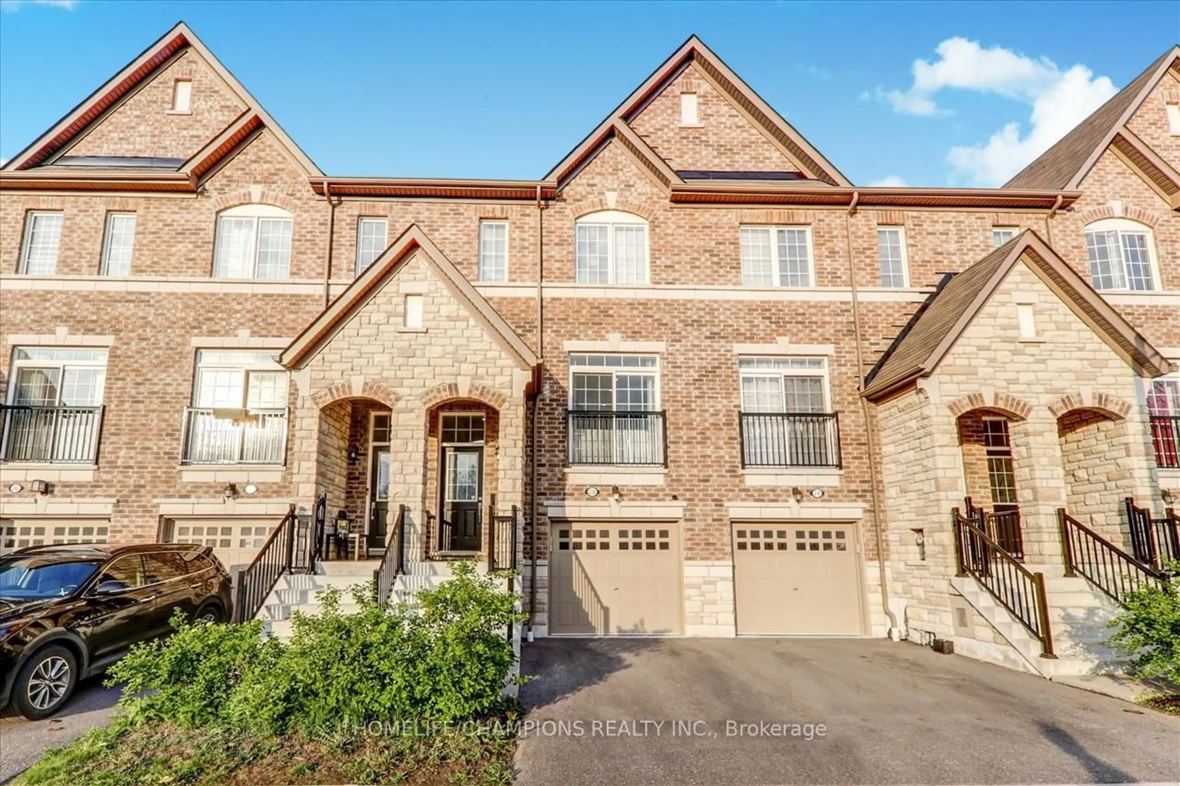 Home with brick exterior material, street for 238 London Lane, Ajax Ontario L1T 0N5