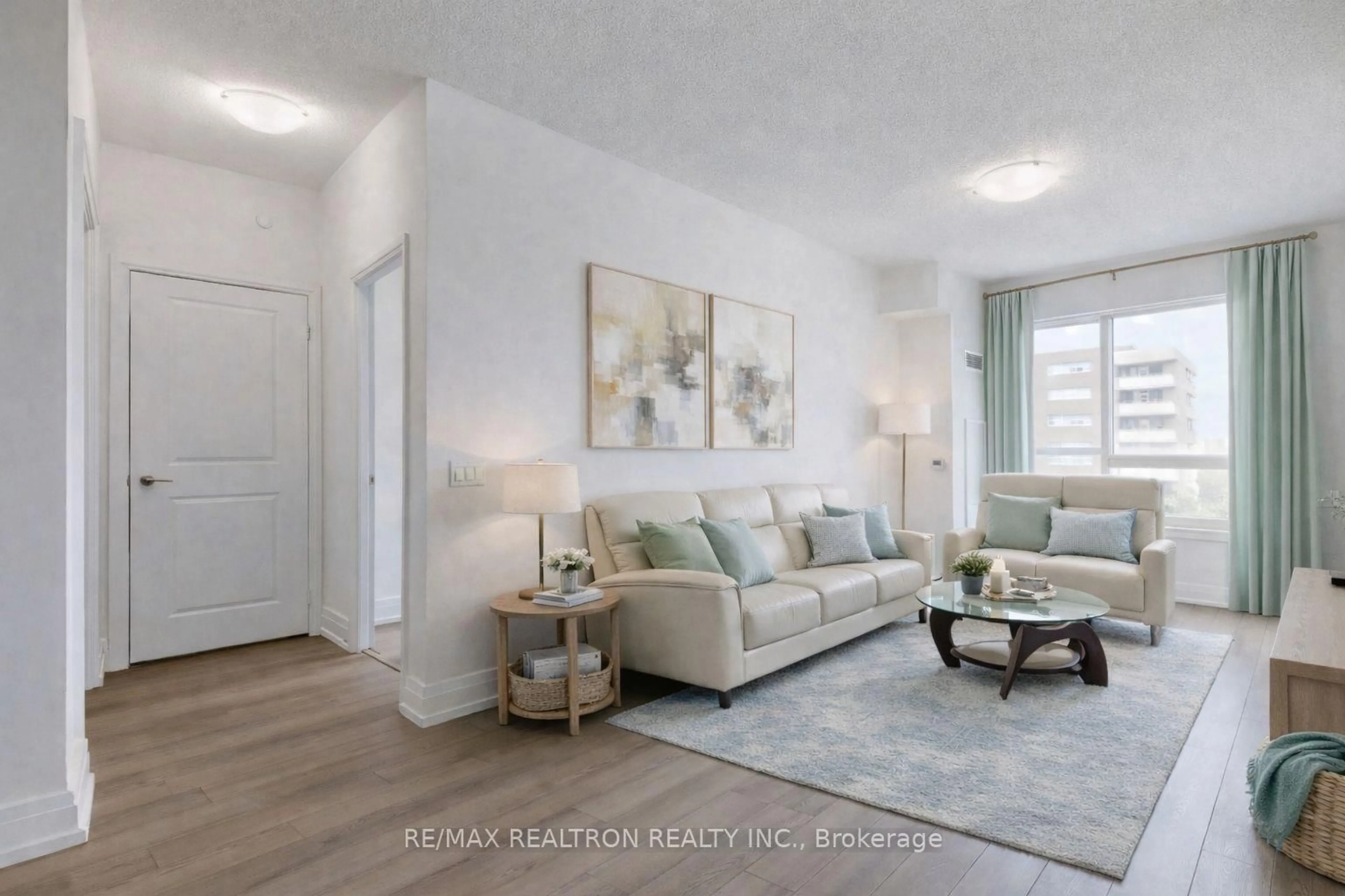 Living room with furniture, unknown for 3121 Sheppard Ave ##710, Toronto Ontario M1T 0B6