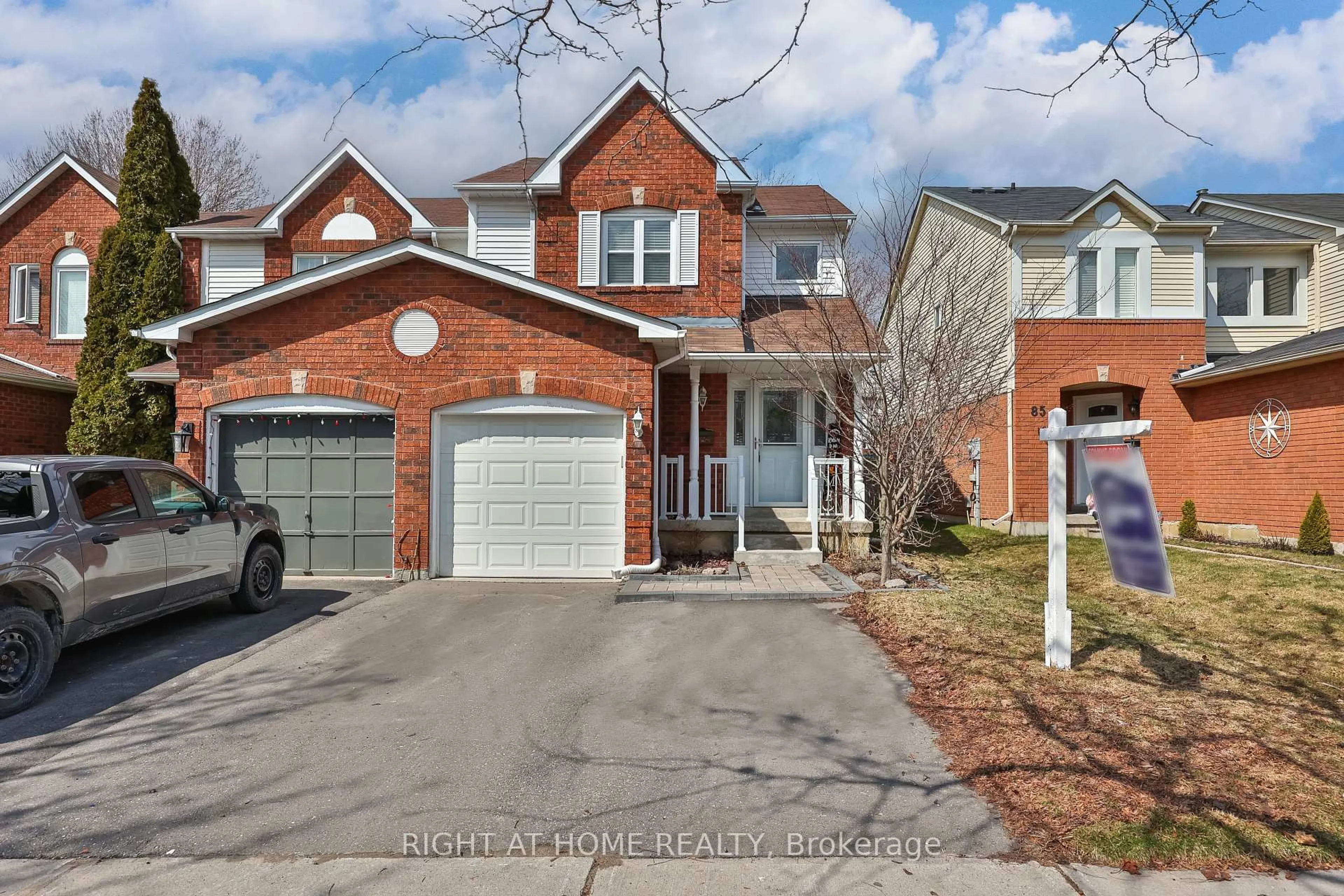 Home with brick exterior material, street for 89 Vail Meadows Cres, Clarington Ontario L1C 4T3