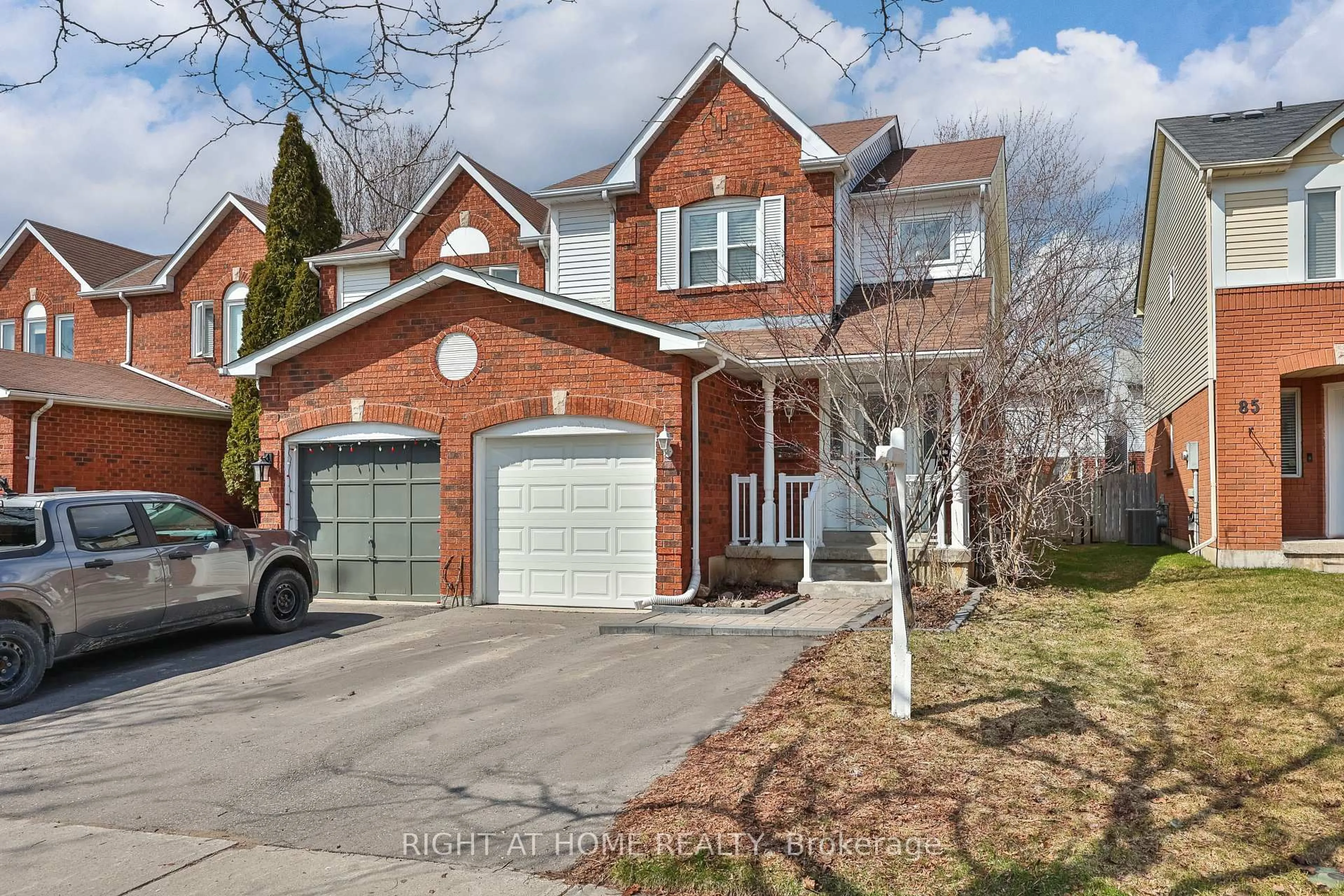 Home with brick exterior material, street for 89 Vail Meadows Cres, Clarington Ontario L1C 4T3