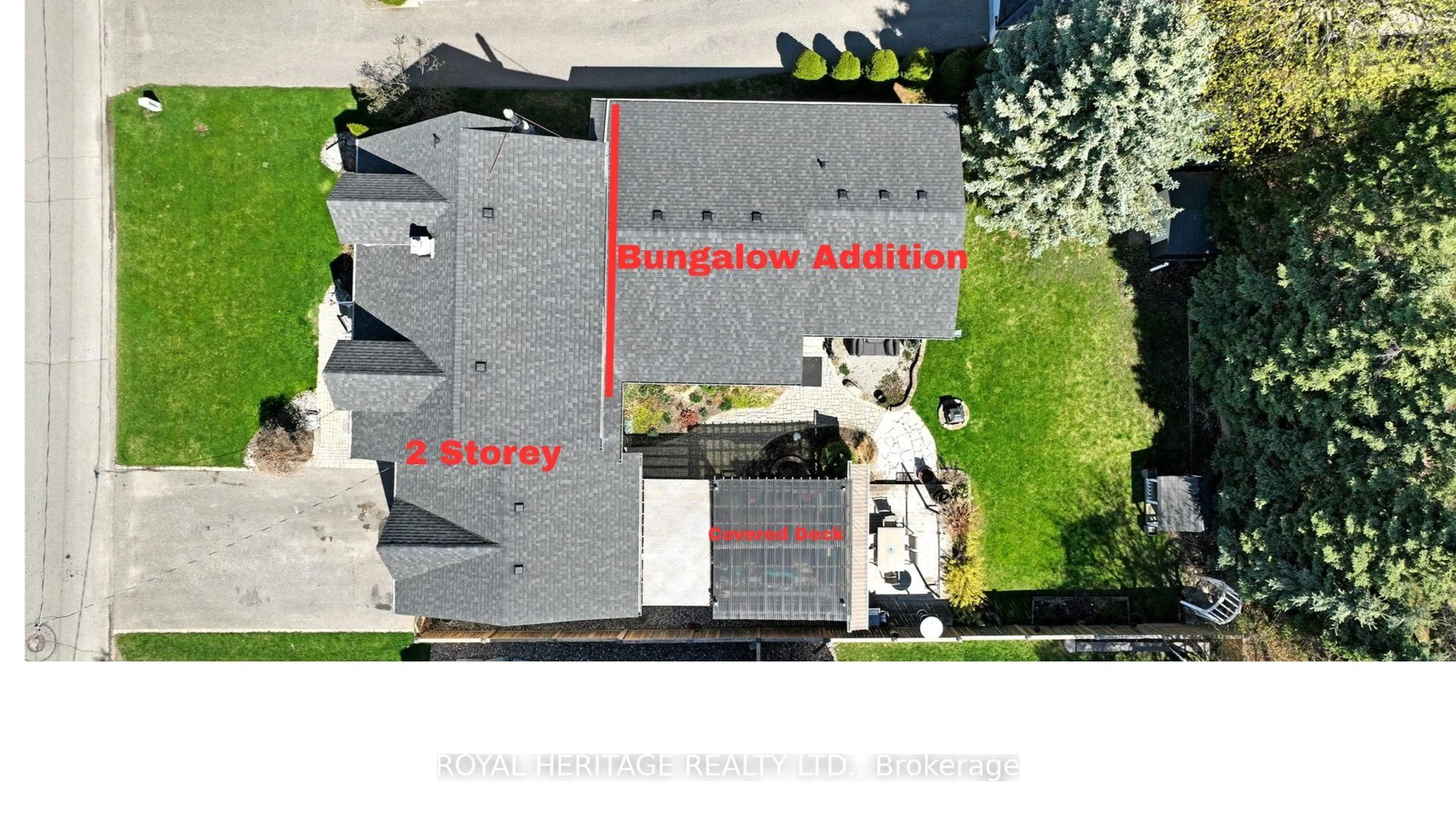 A pic from outside/outdoor area/front of a property/back of a property/a pic from drone, building for 11 Durham St, Whitby Ontario L1M 1A5