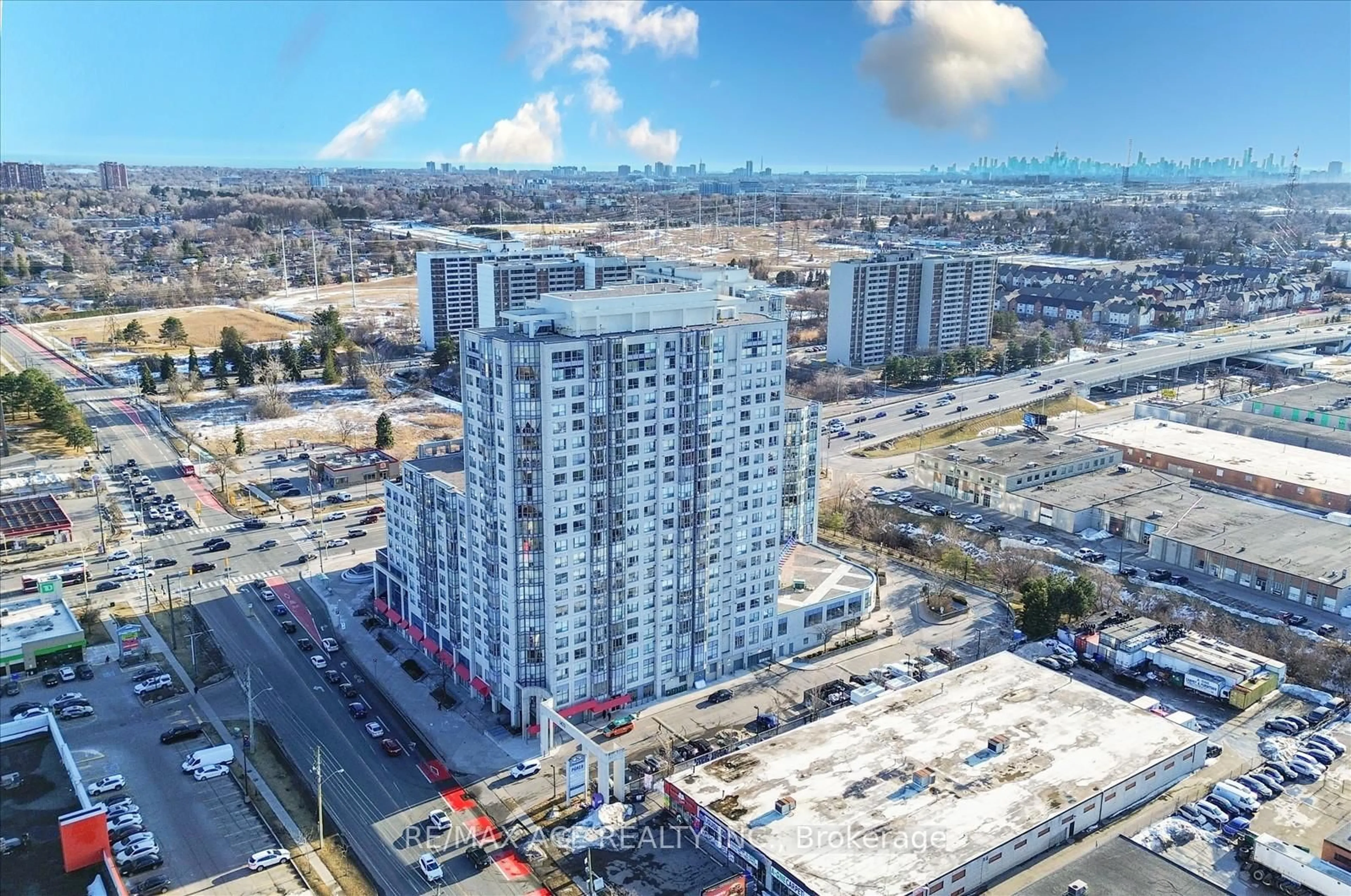 A pic from outside/outdoor area/front of a property/back of a property/a pic from drone, unknown for 1470 Midland Ave #1410, Toronto Ontario M1P 4Z4