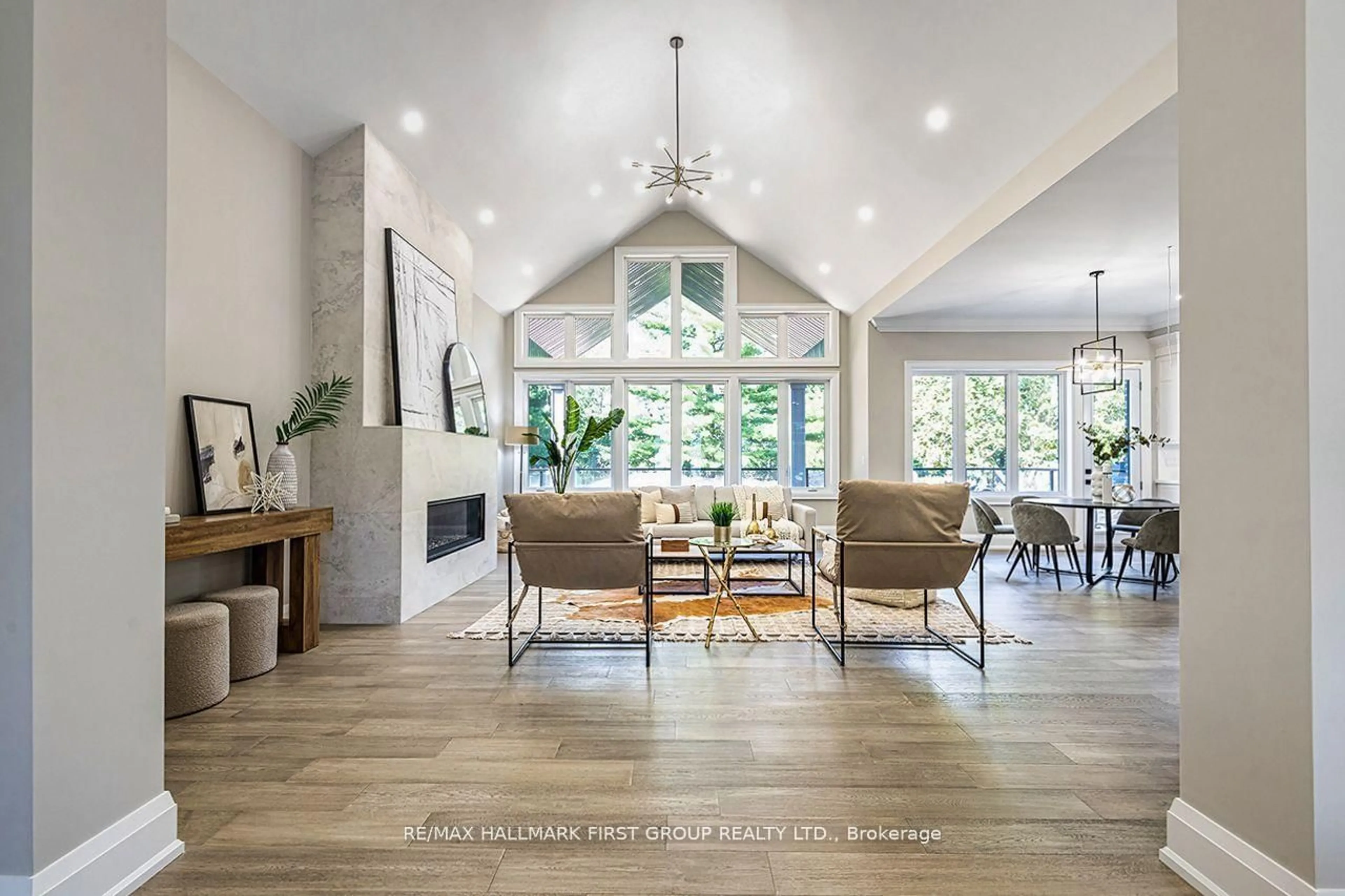 Living room with furniture, unknown for 10 Philips Rd, Whitby Ontario L1M 1G7