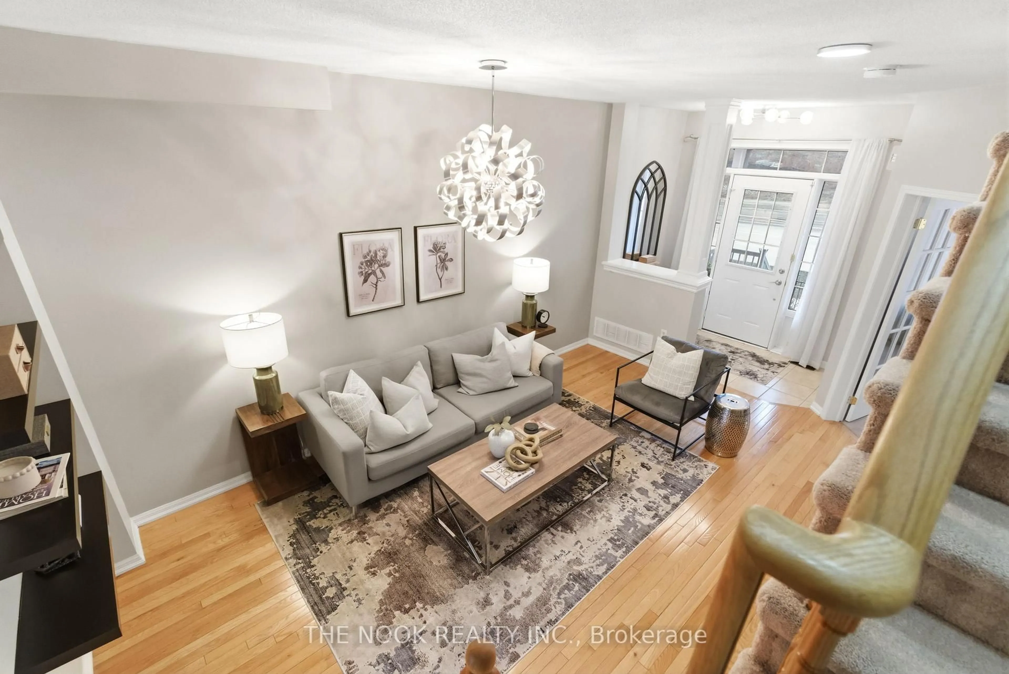 Living room with furniture, unknown for 107 Barkdale Way, Whitby Ontario L1N 0G2