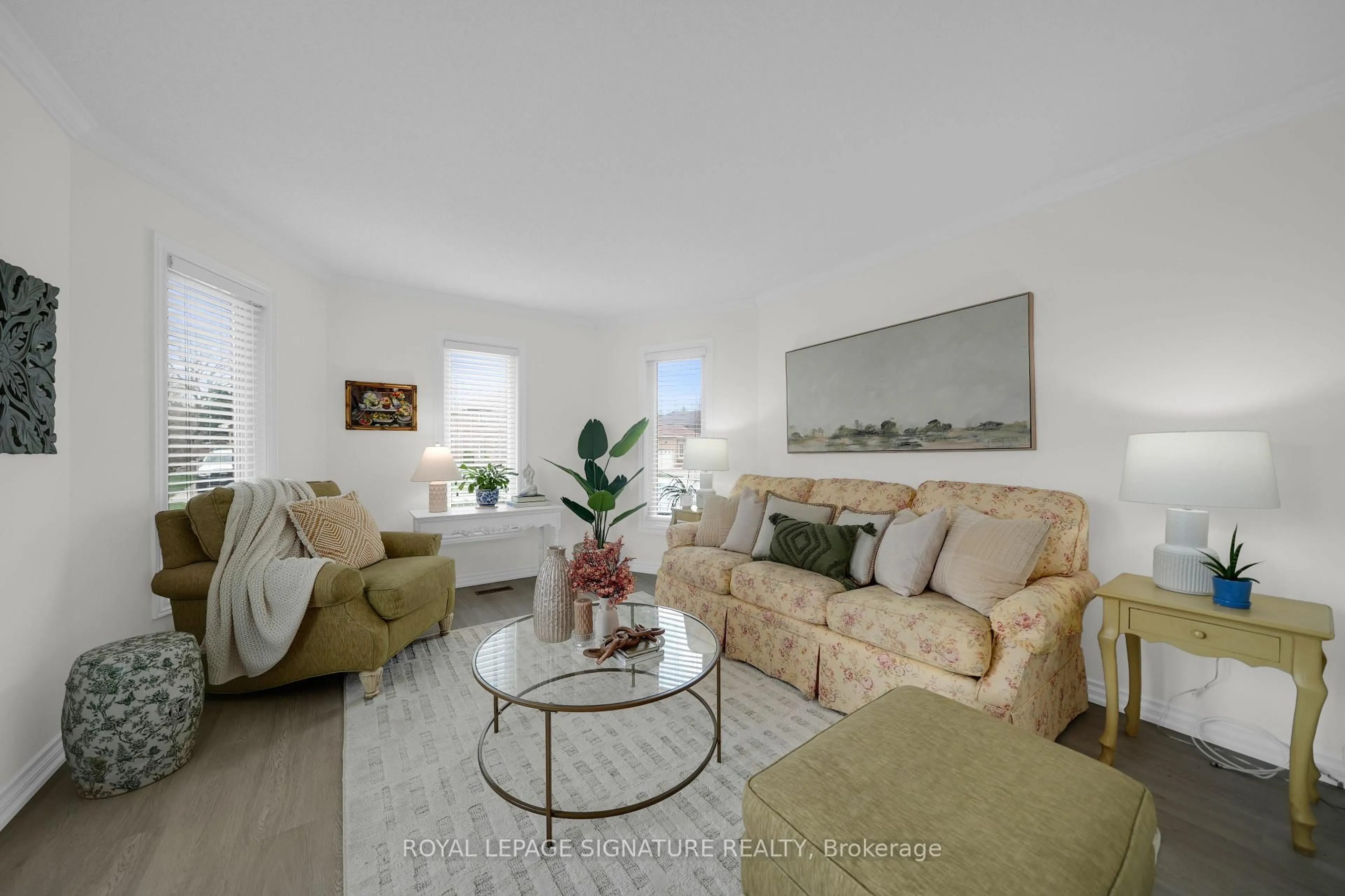 Living room with furniture, unknown for 96 Wyndfield Cres, Whitby Ontario L1N 8K9