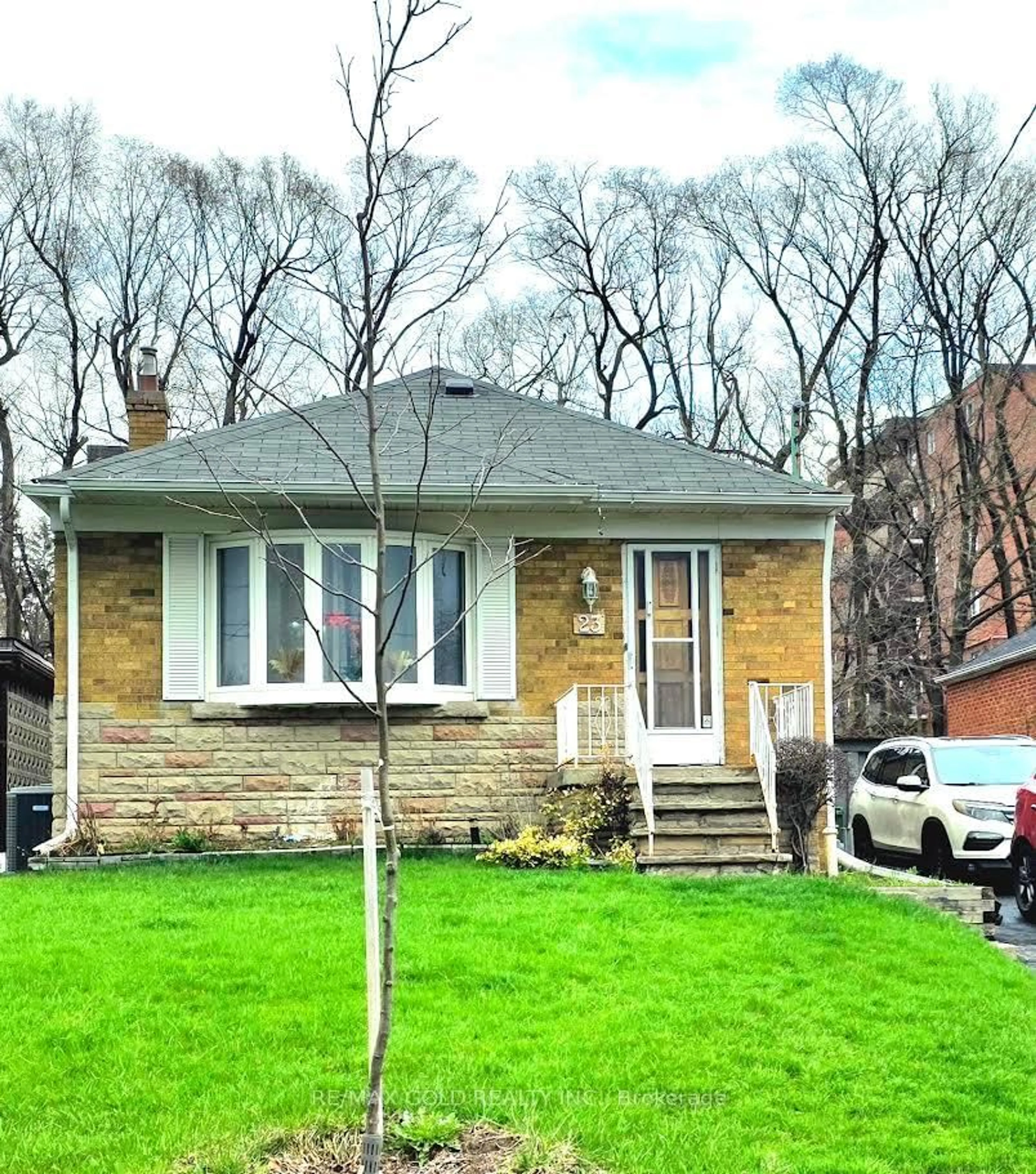 Home with brick exterior material, street for 23 Rensburg Dr, Toronto Ontario M1K 3A2