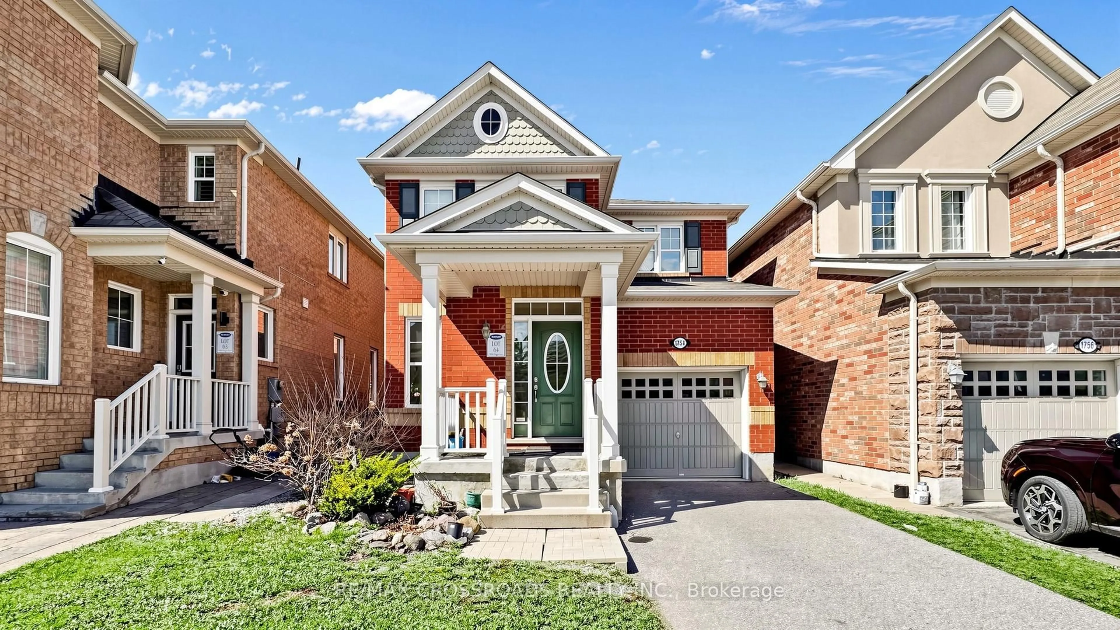 Home with brick exterior material, street for 1754 Hayden Lane, Pickering Ontario L1X 0A9