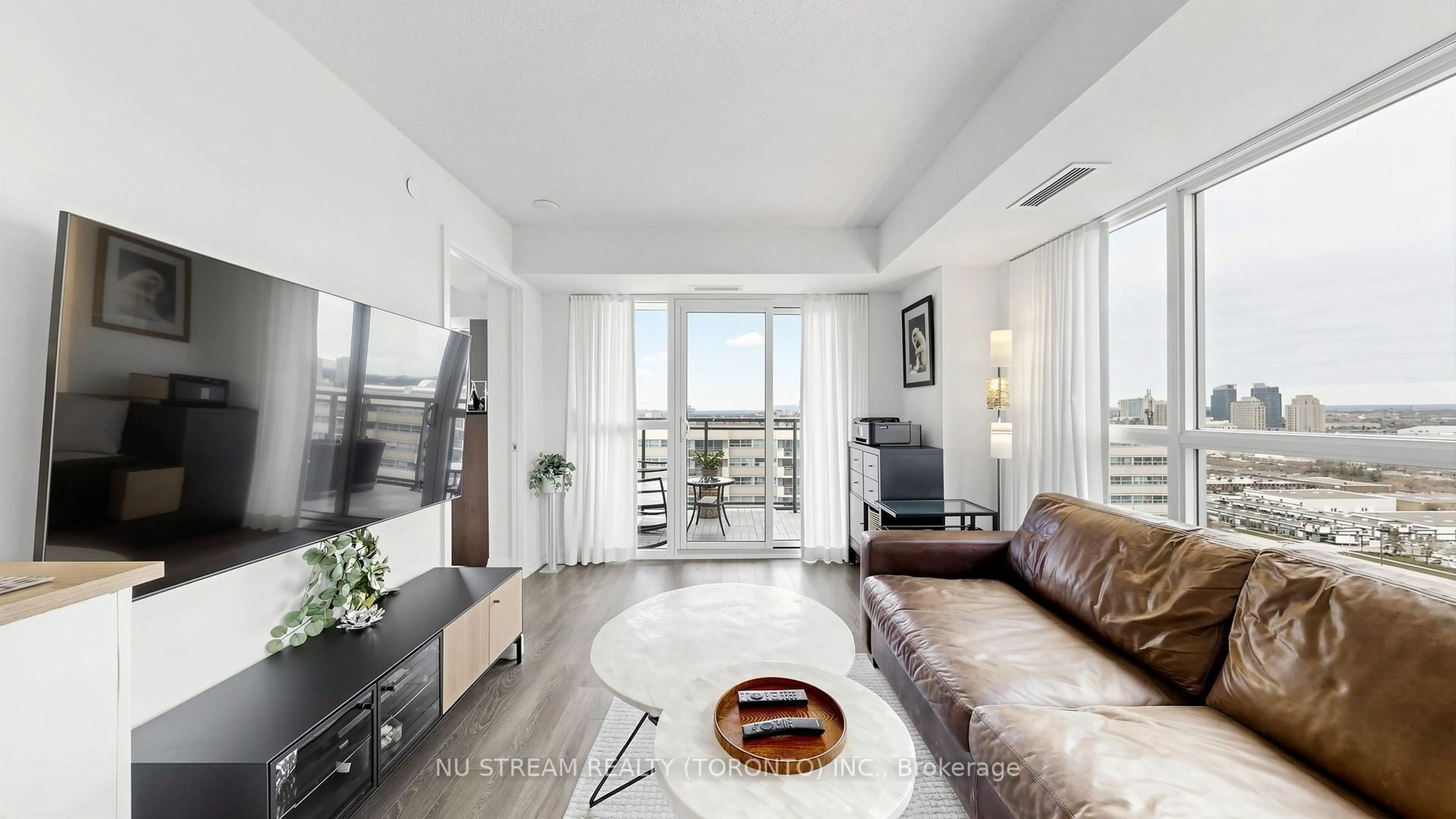 Living room with furniture, unknown for 20 Meadowglen Pl #2109, Toronto Ontario M1G 0A9