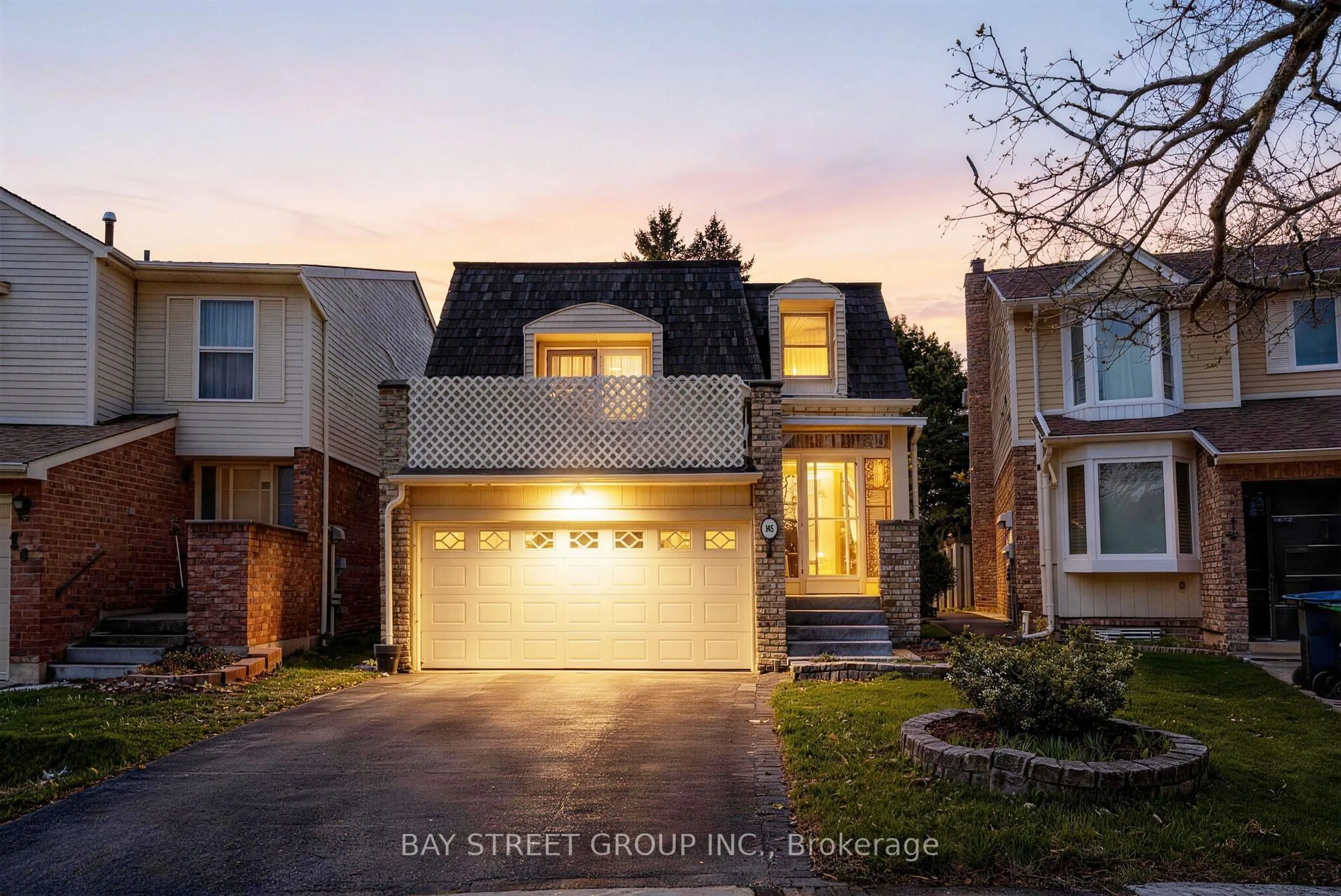 Home with brick exterior material, street for 145 Sandyhook Sq, Toronto Ontario M1W 3N6
