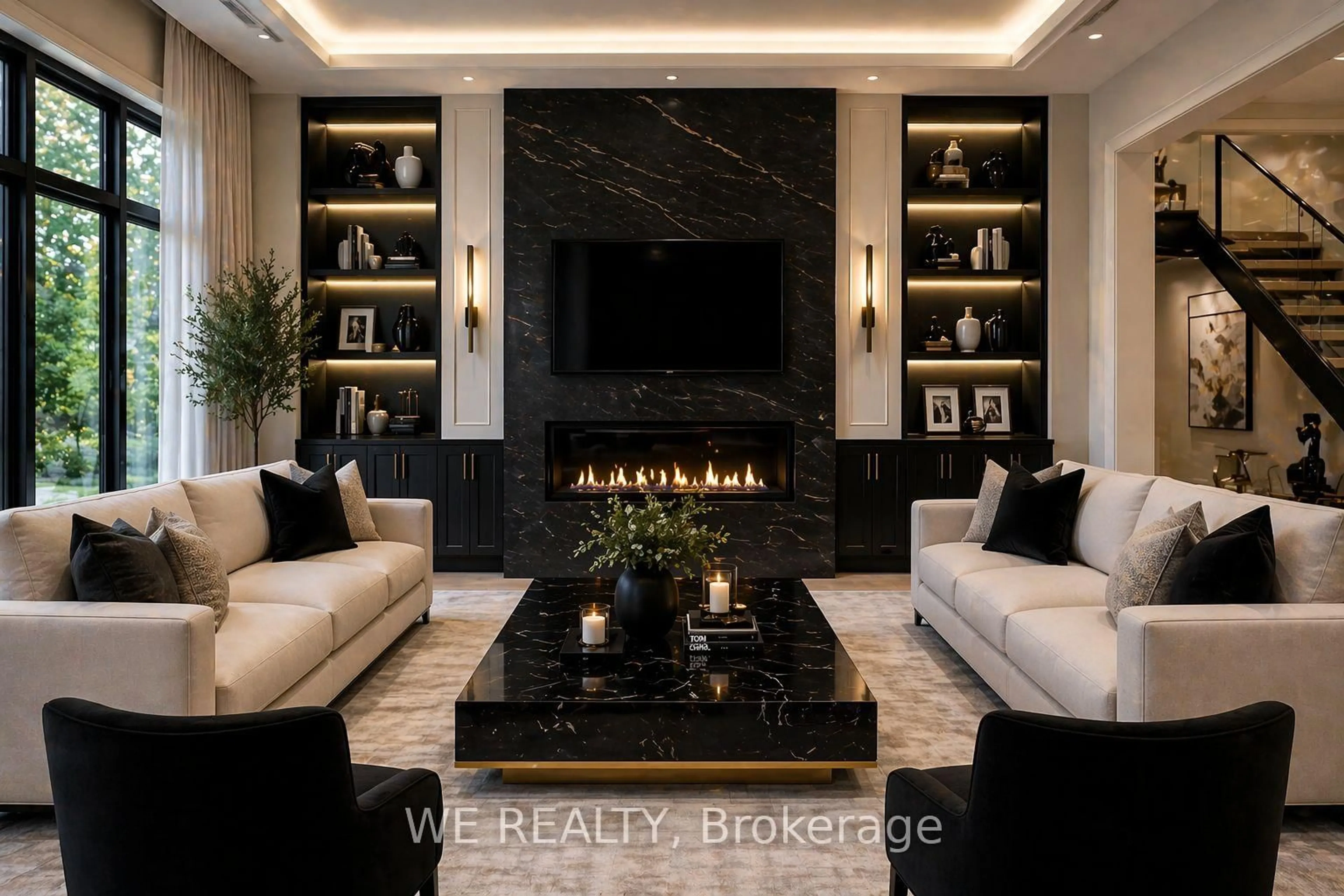 Home theater for 327 Sheppard Ave, Pickering Ontario L1V 1E6