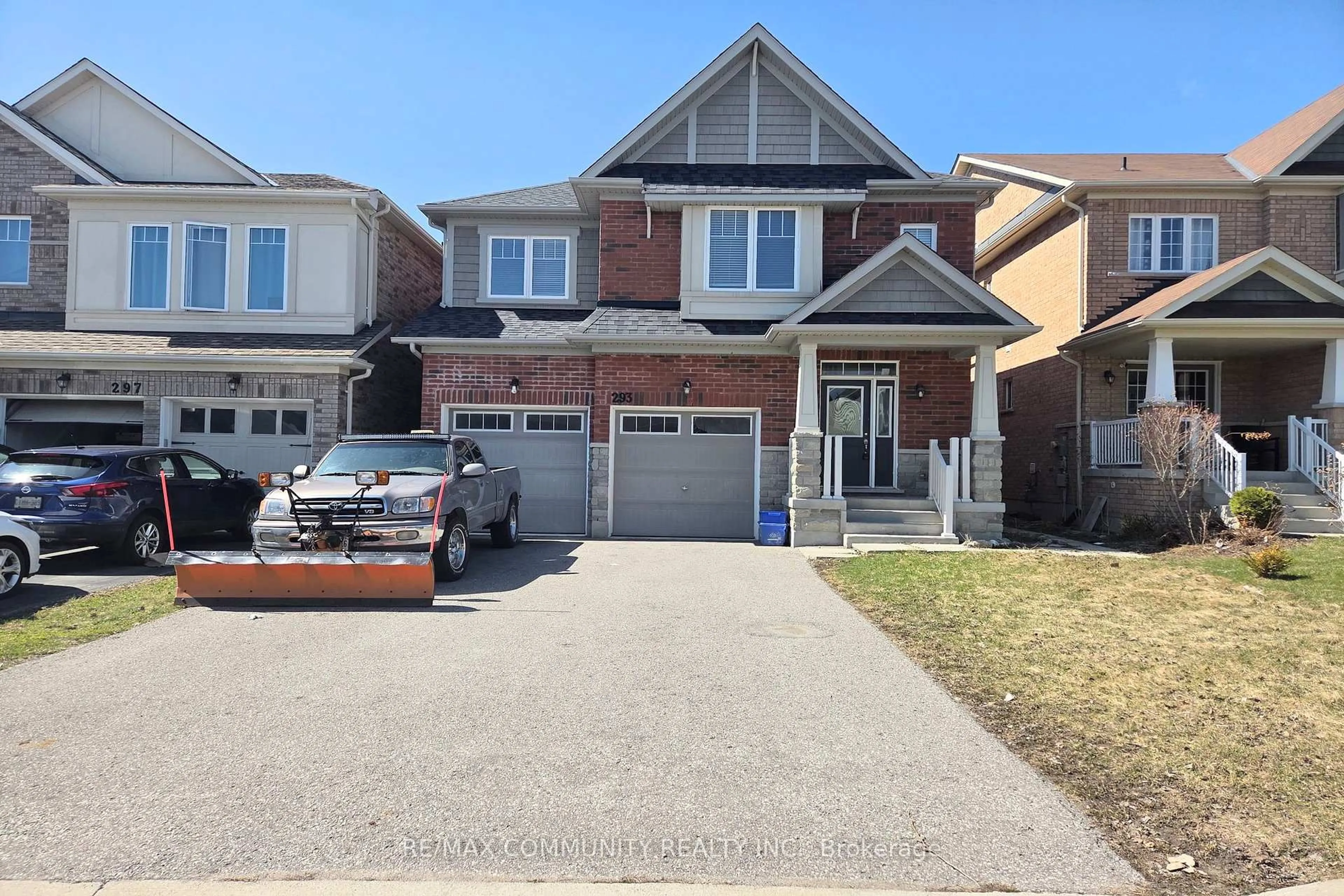 Home with brick exterior material, street for 293 Pimlico Dr, Oshawa Ontario L1H 7K4