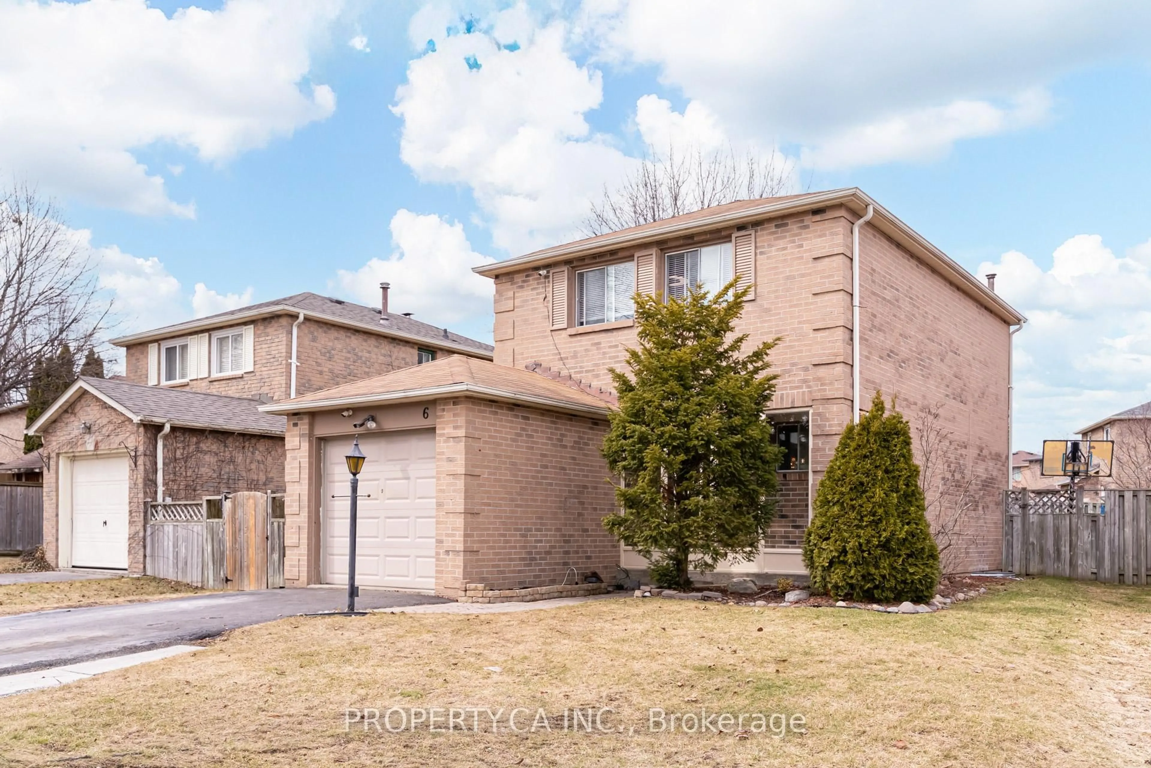 Home with brick exterior material, street for 6 Hendley Dr, Ajax Ontario L1T 2C6