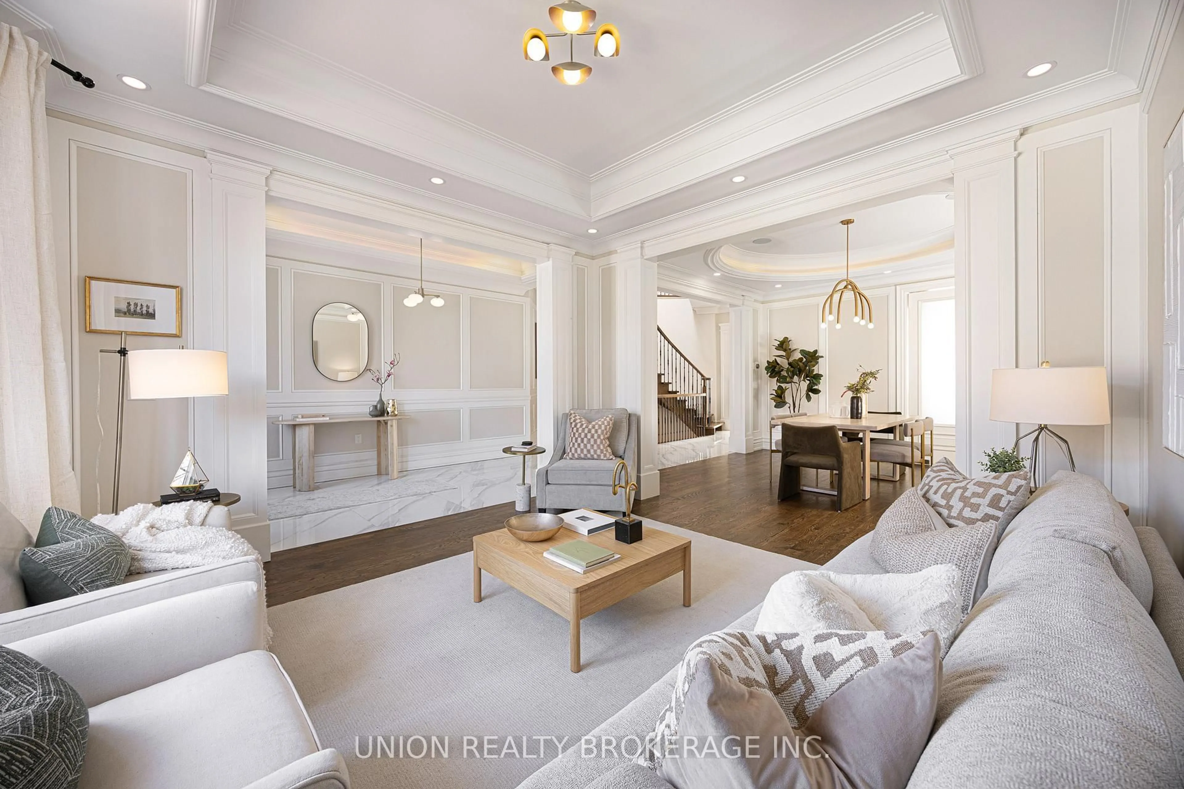 Living room with furniture, unknown for 63 Fishleigh Dr, Toronto Ontario M1N 1H3