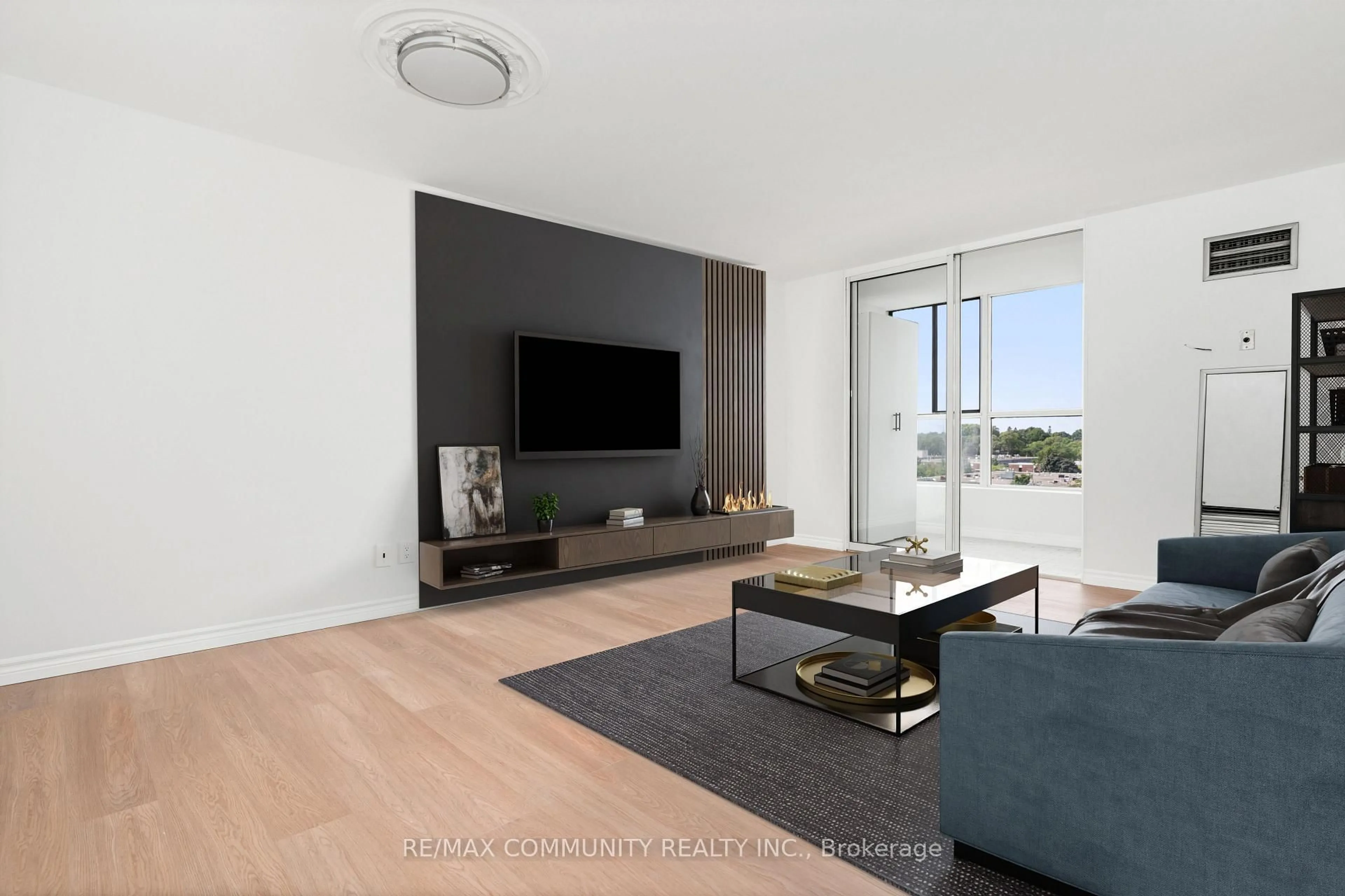 Living room with furniture, unknown for 330 Mccowan Rd #501, Toronto Ontario M1J 3N3