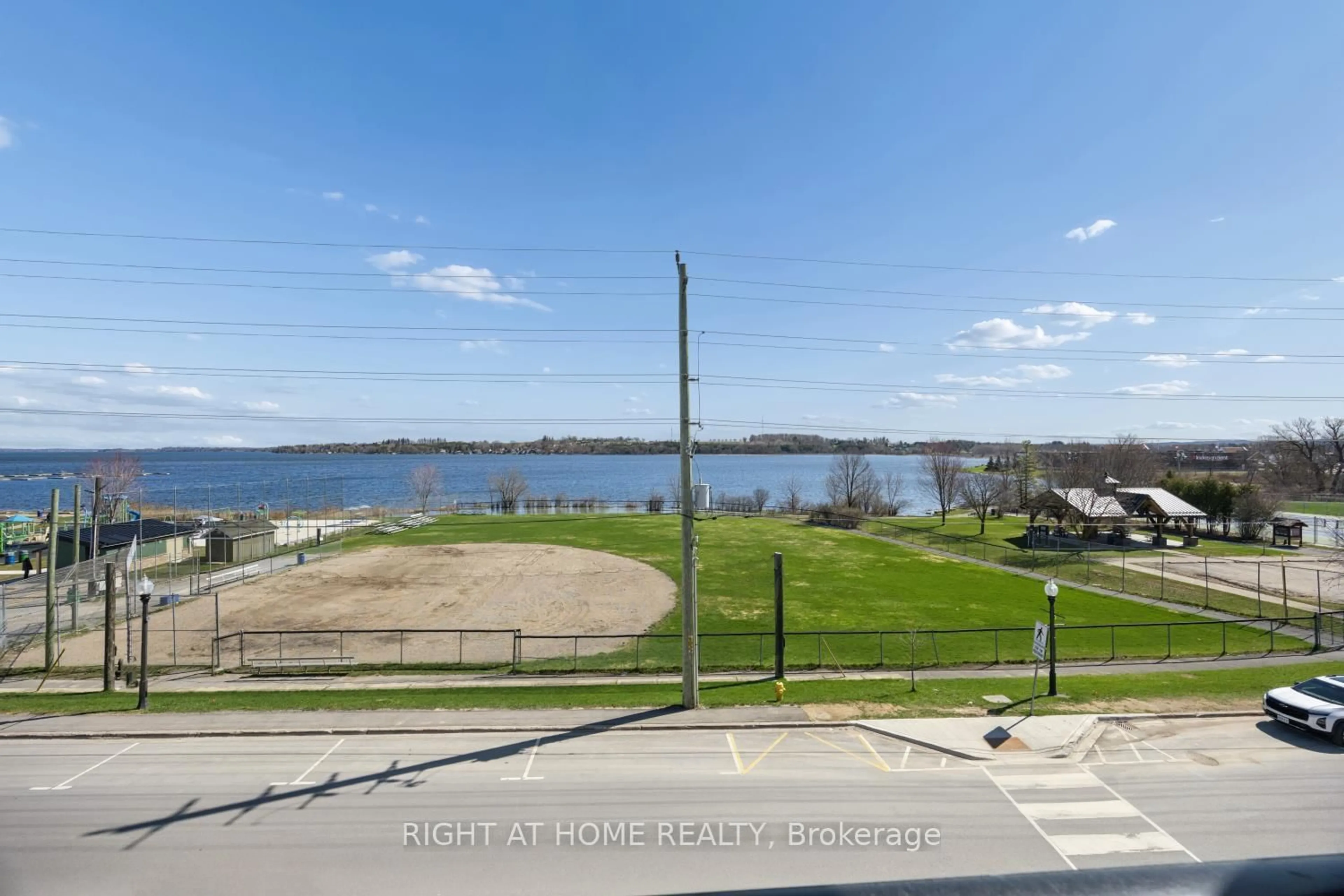 A pic from outside/outdoor area/front of a property/back of a property/a pic from drone, water/lake/river/ocean view for 108 water St #301, Scugog Ontario L9L 1R2
