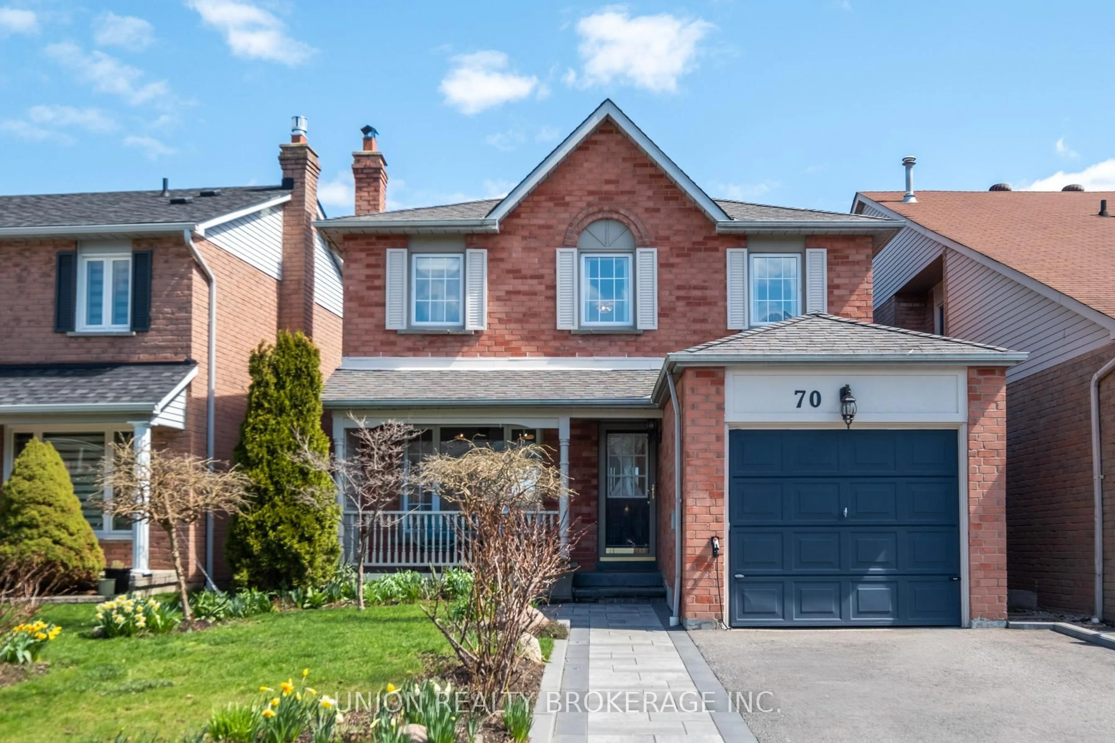 Home with brick exterior material, street for 70 Bornholm Dr, Toronto Ontario M1C 4N2