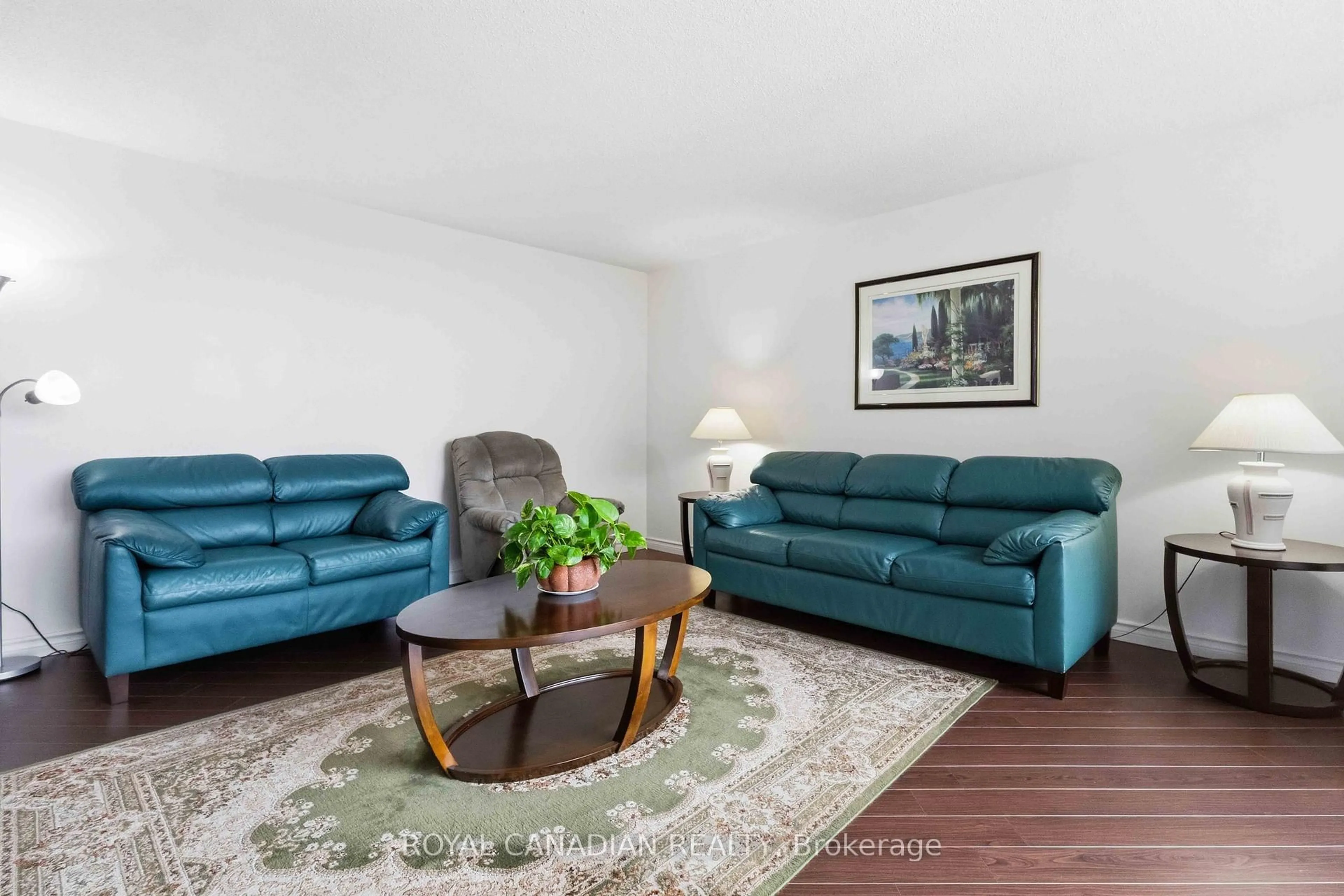 Living room with furniture, unknown for 20 Dean Park Rd #510, Toronto Ontario M1B 3G9