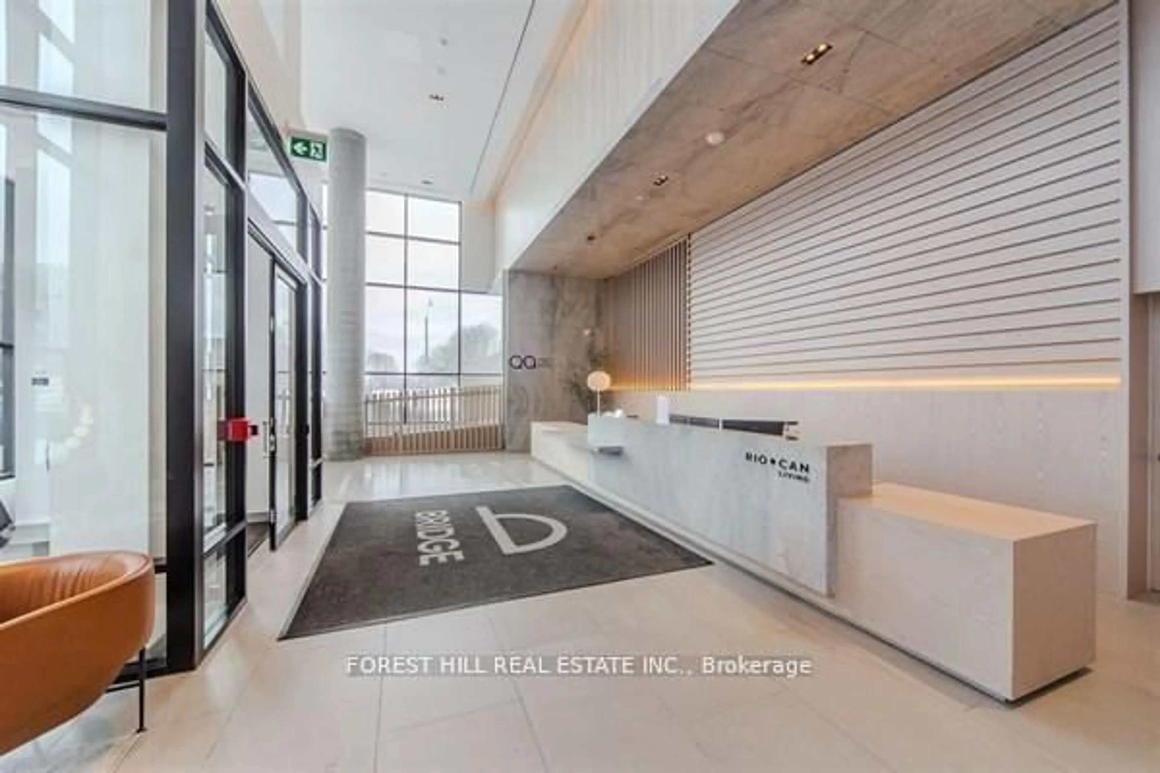 Indoor foyer for 1050 Eastern Ave #PH 1702, Toronto Ontario M4L 0B7