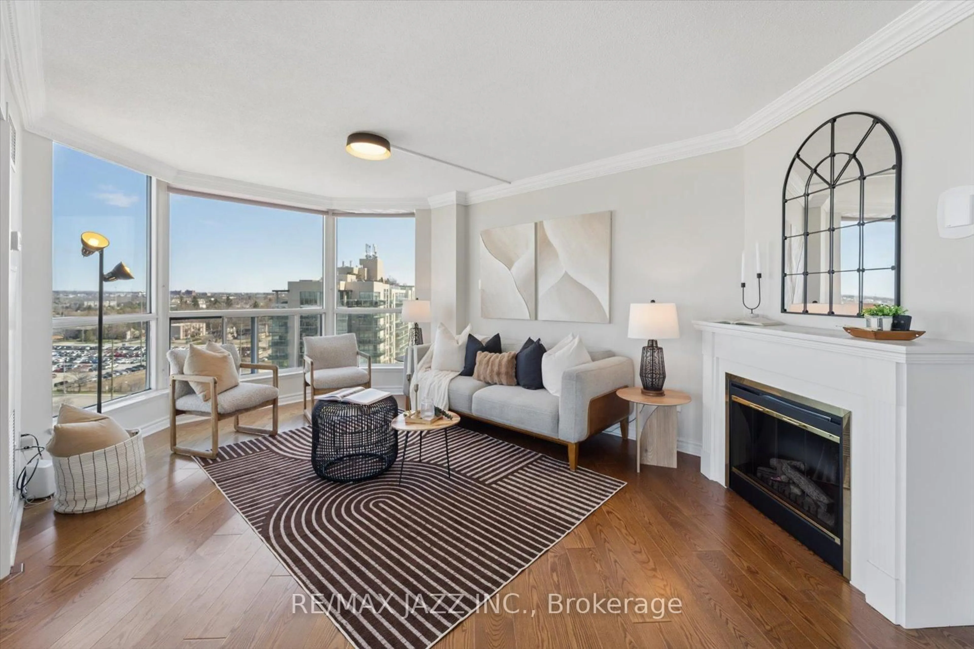 Living room with furniture, unknown for 360 Watson St #1112, Whitby Ontario L1N 9G2