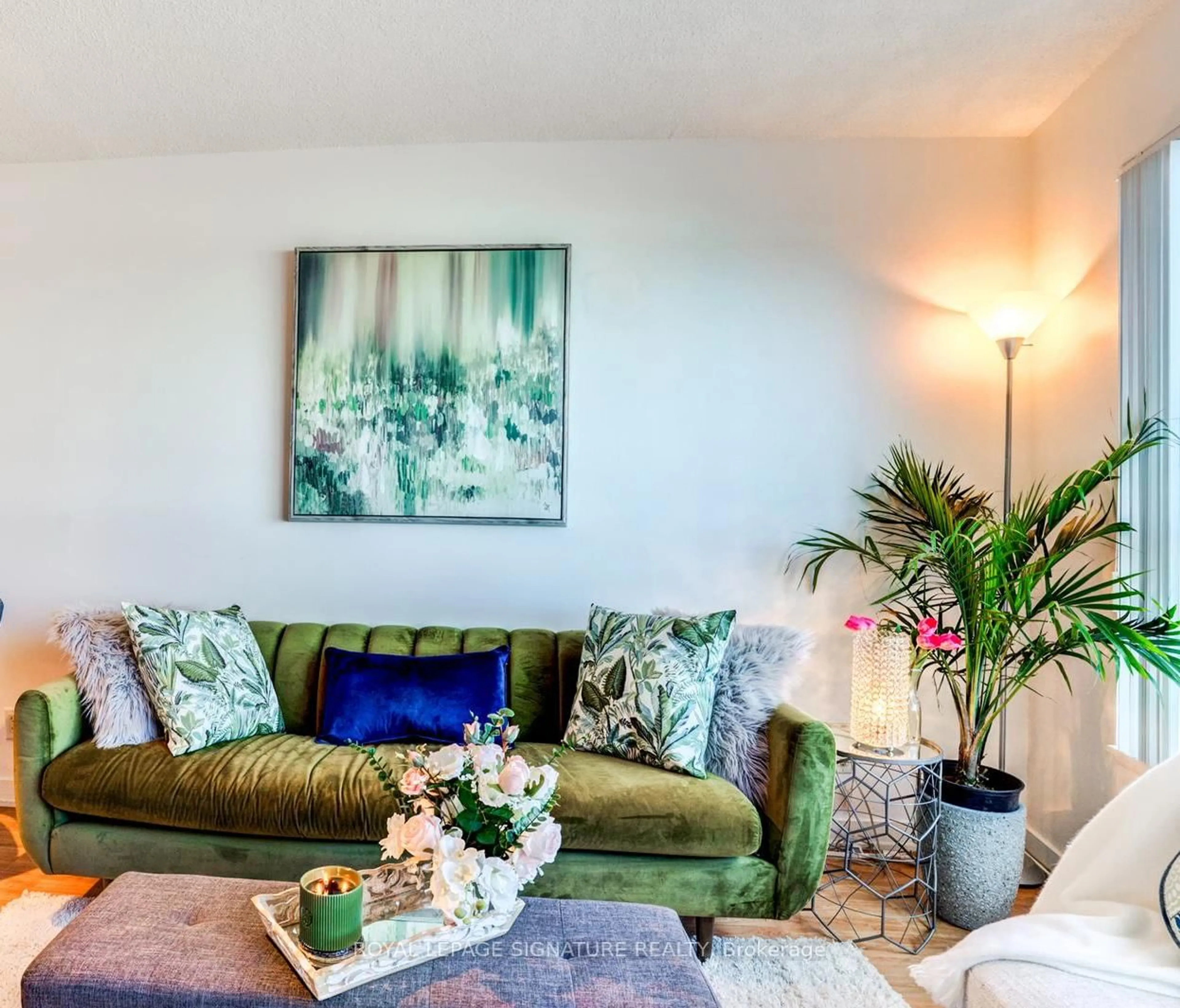 Living room with furniture, unknown for 36 Lee Centre Dr #1203, Toronto Ontario M1H 3K2