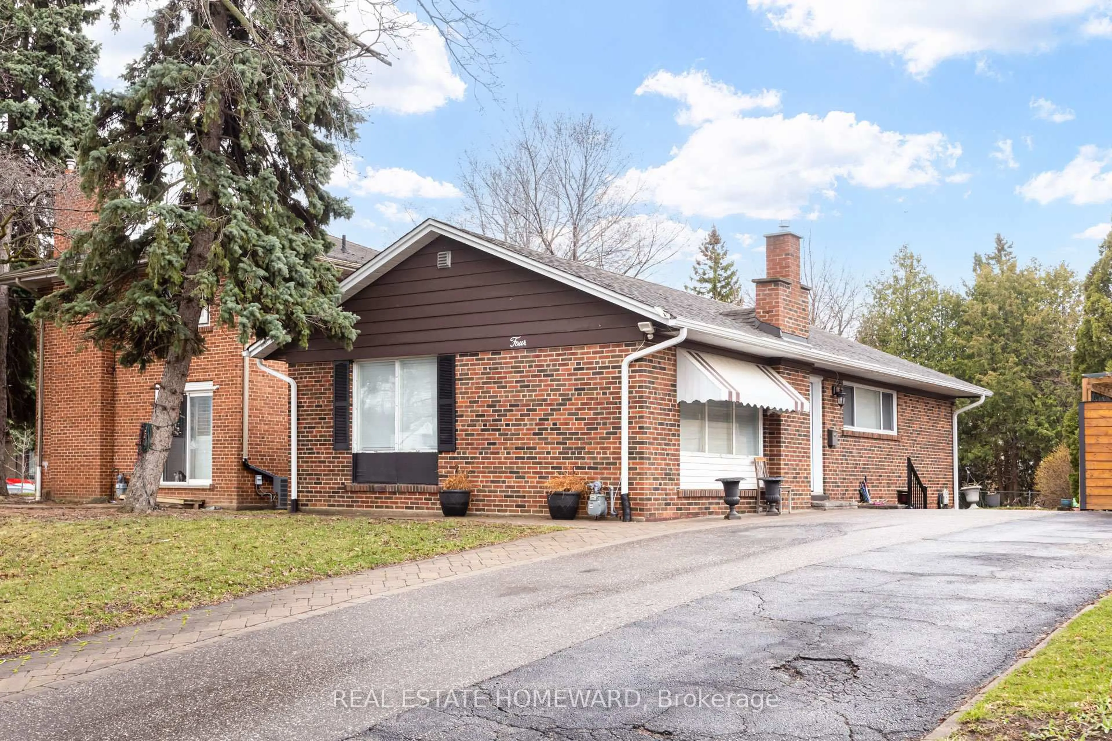 Home with brick exterior material, street for 4 Moorecroft Cres, Toronto Ontario M1K 3V1