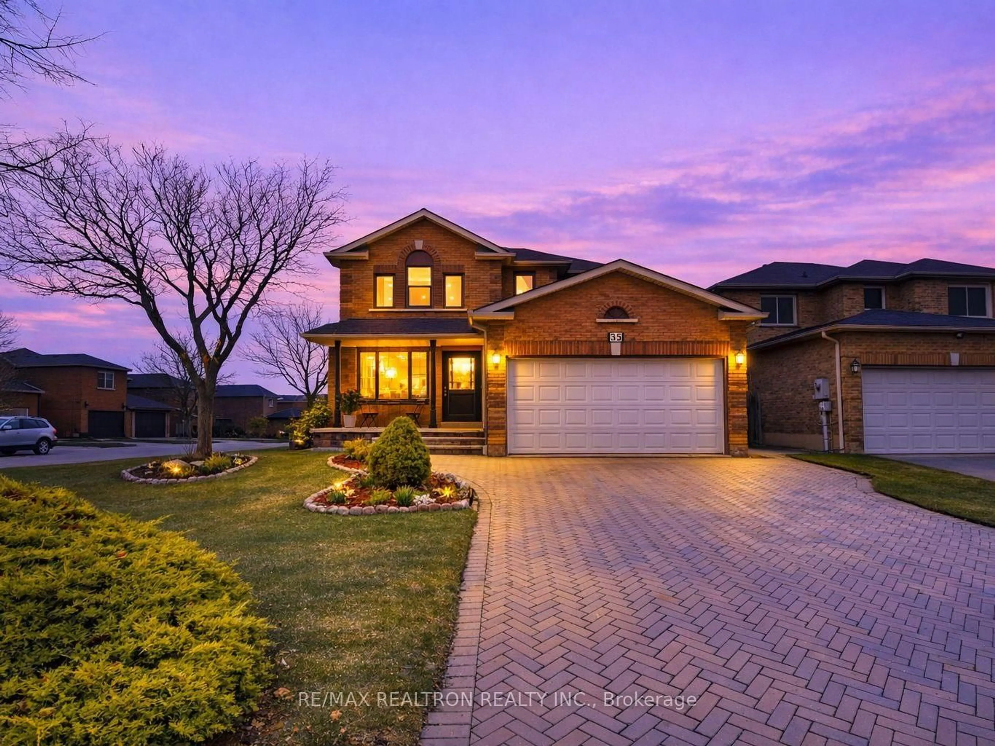 Home with brick exterior material, street for 35 Glenheather Terr, Toronto Ontario M1B 5H9