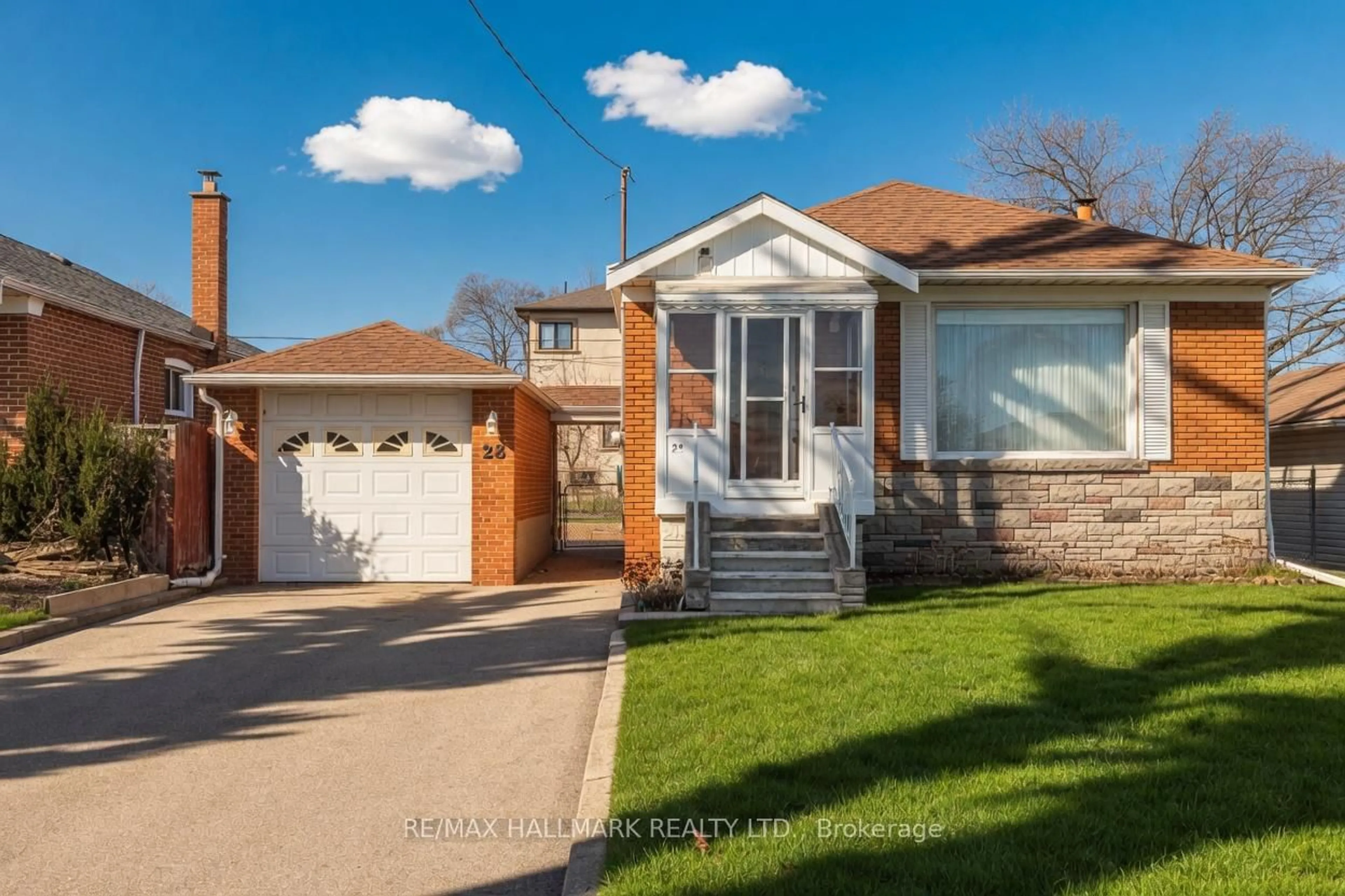 Home with brick exterior material, street for 28 Crosland Dr, Toronto Ontario M1R 4M8