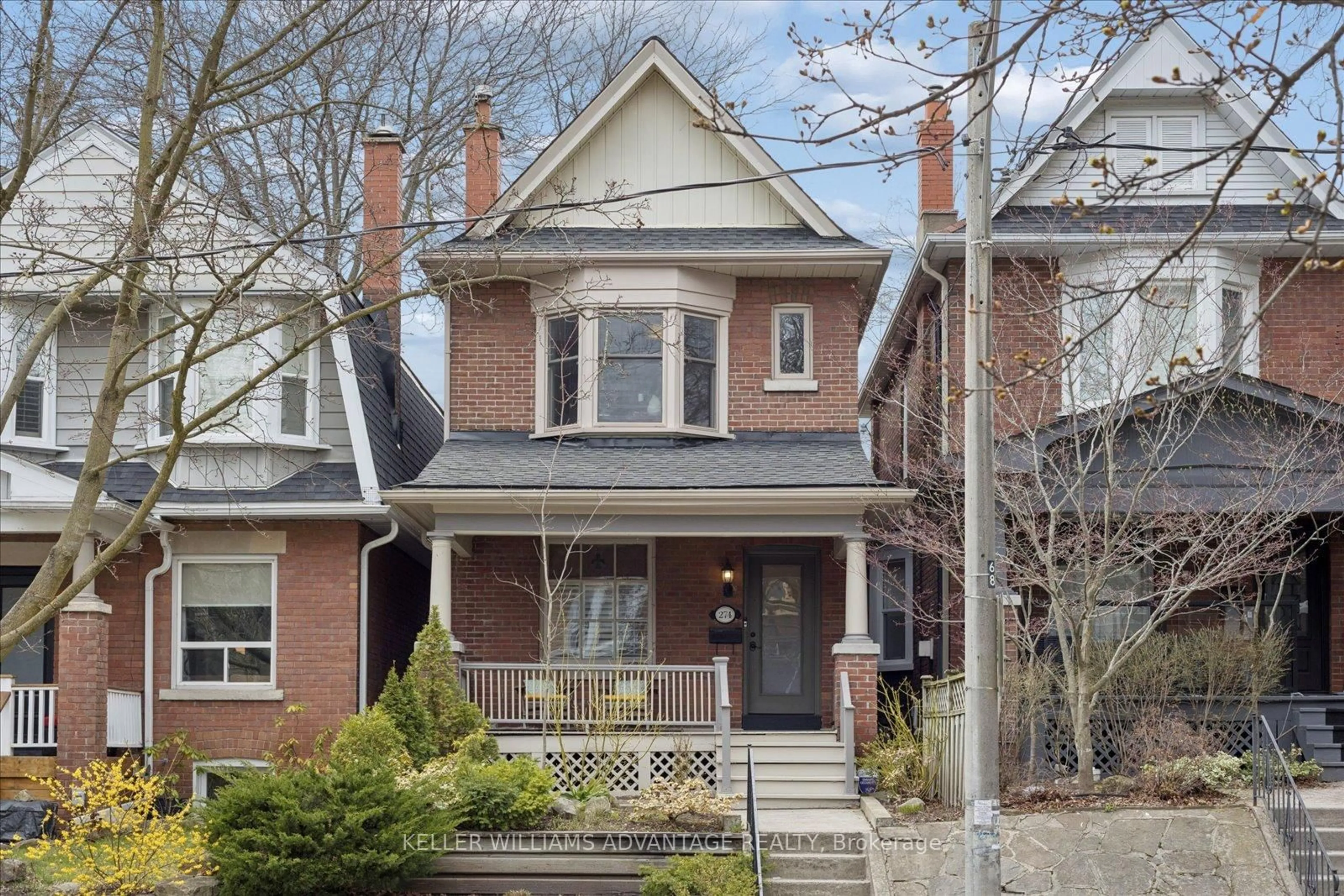 Home with brick exterior material, street for 274 Waverley Rd, Toronto Ontario M4L 3T6