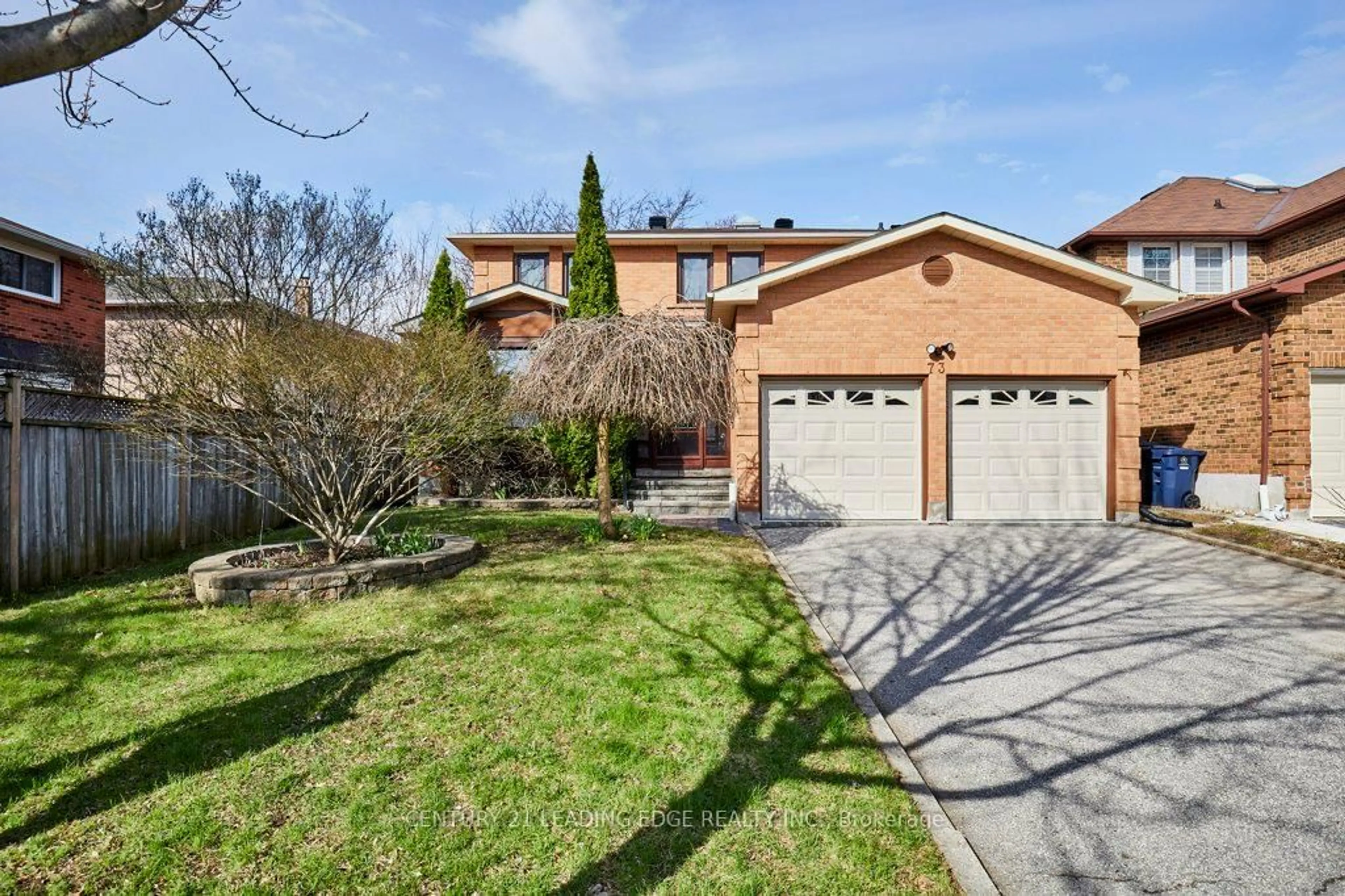 Home with brick exterior material, street for 73 Charcoal Dr, Toronto Ontario M1C 3T9