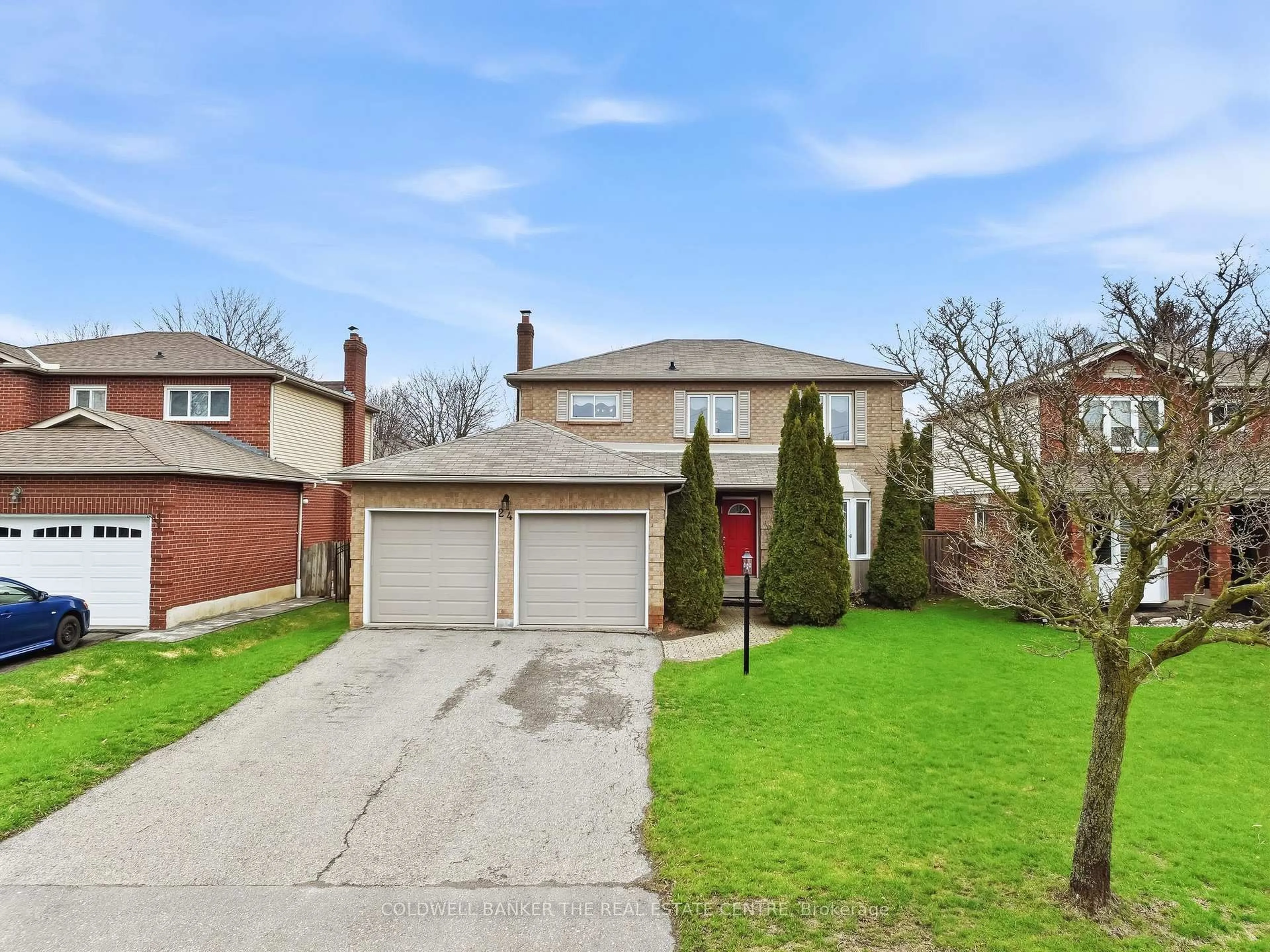Home with brick exterior material, street for 24 Kenyon Crt, Whitby Ontario L1N 8T2