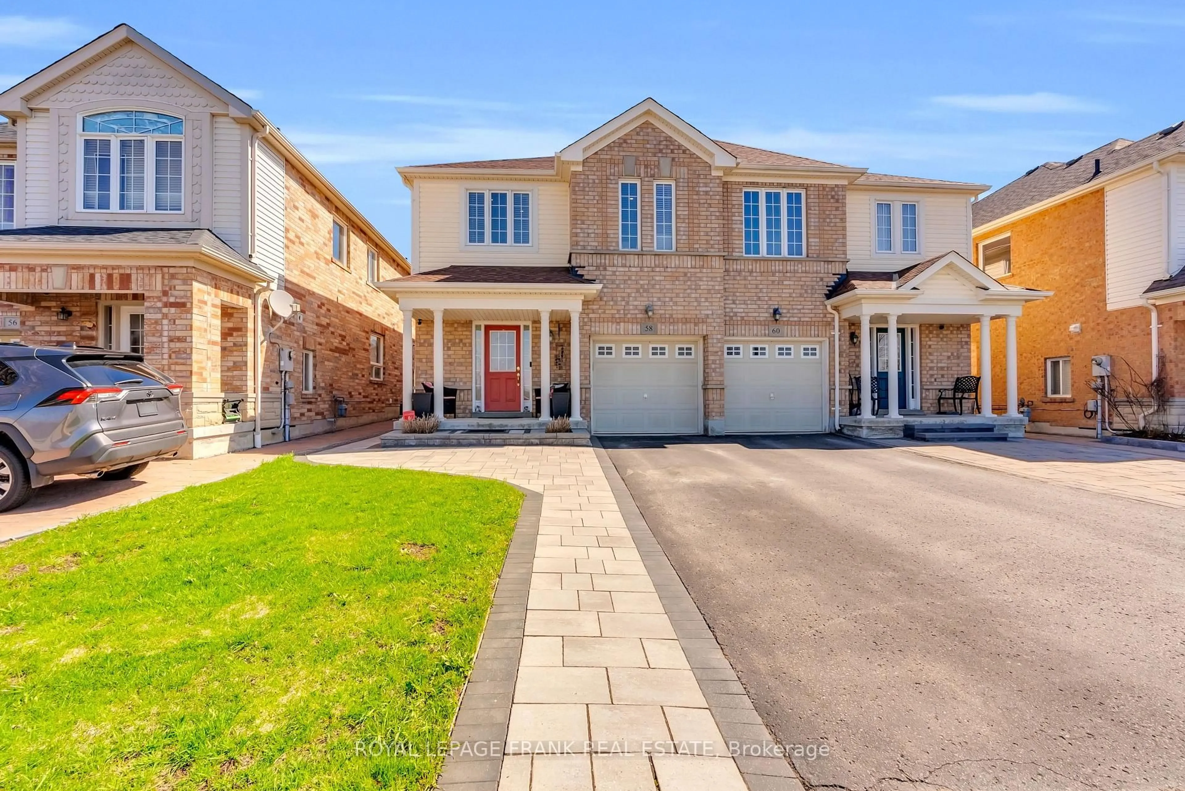 Home with brick exterior material, street for 58 Decourcy-Ireland Circ, Ajax Ontario L1T 0K6