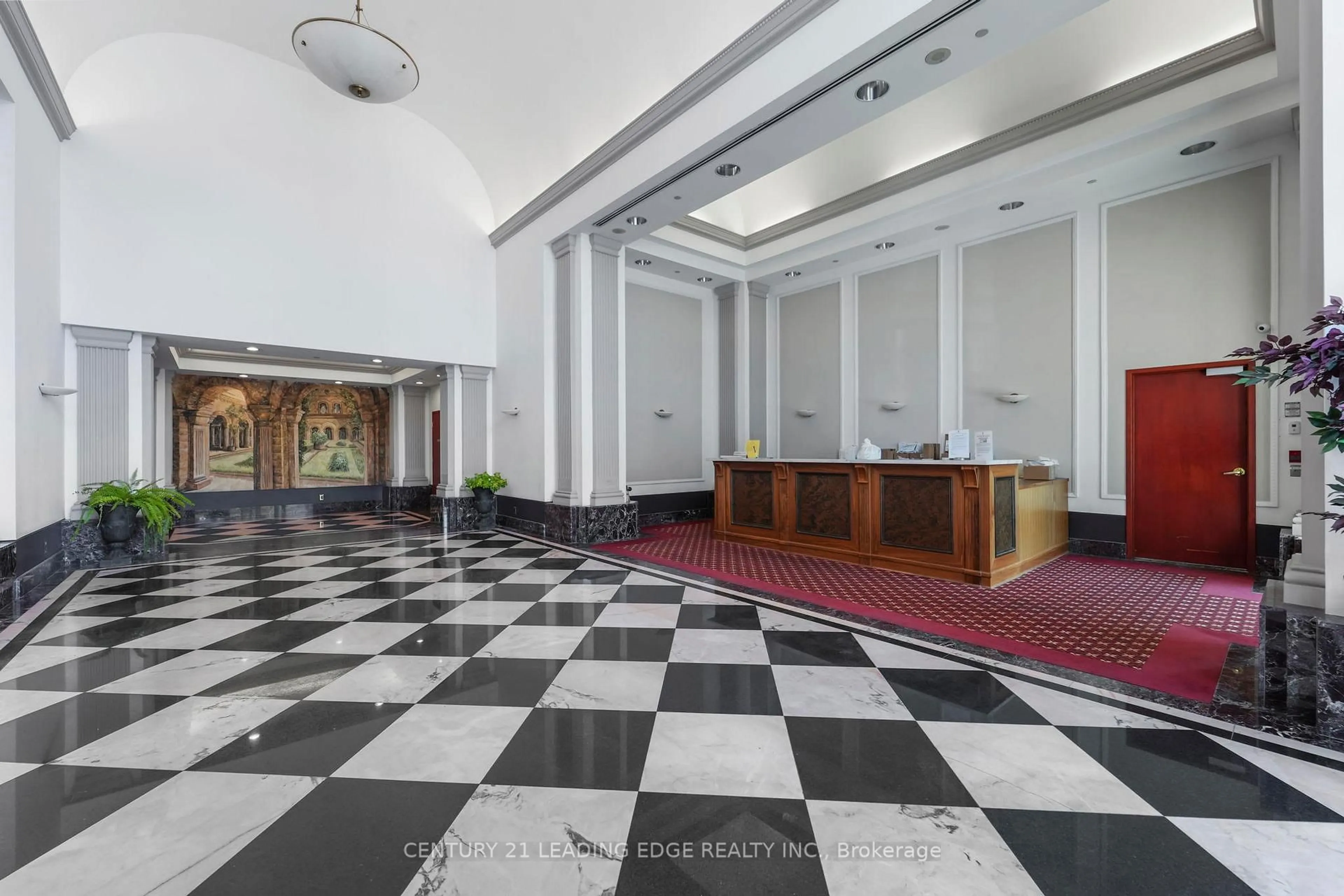 Lobby for 11 Lee Centre Dr #1609, Toronto Ontario M1H 3J5