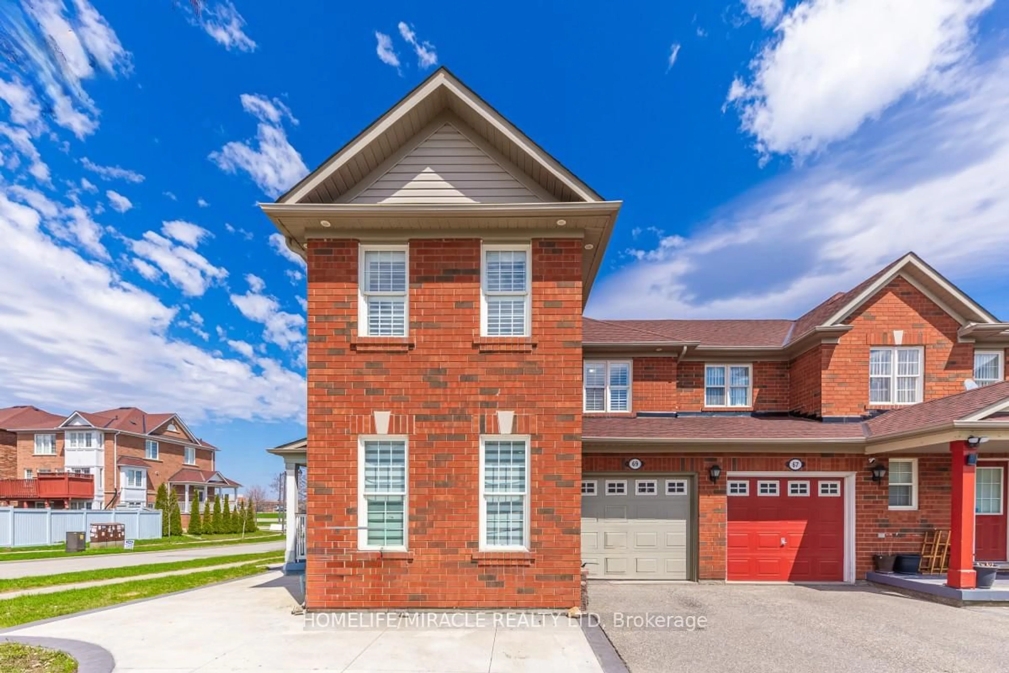 Home with brick exterior material, street for 69 Flycatcher Ave, Toronto Ontario M1X 1Z3