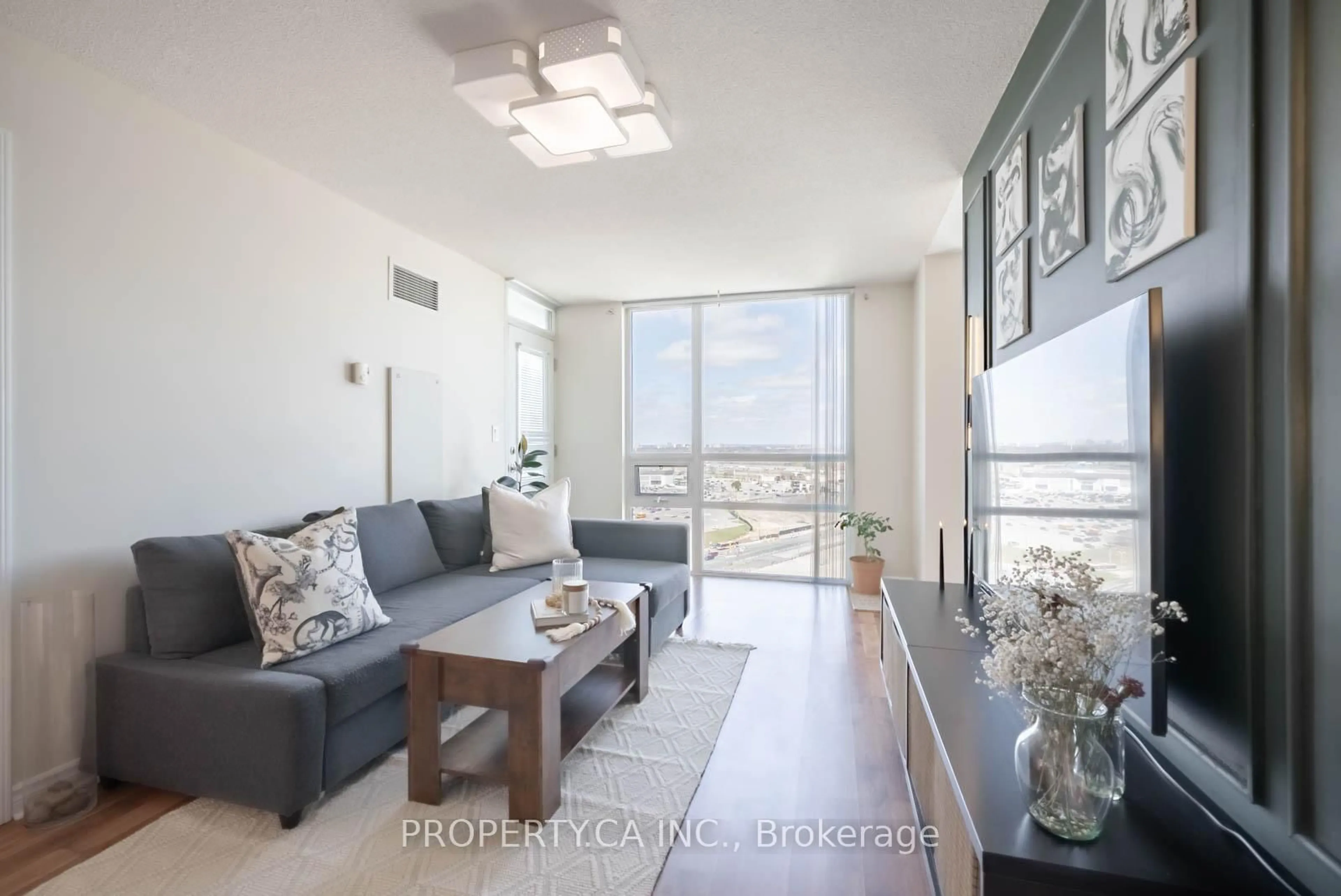 Living room with furniture, unknown for 88 Grangeway Ave #2003, Toronto Ontario M1H 0A2