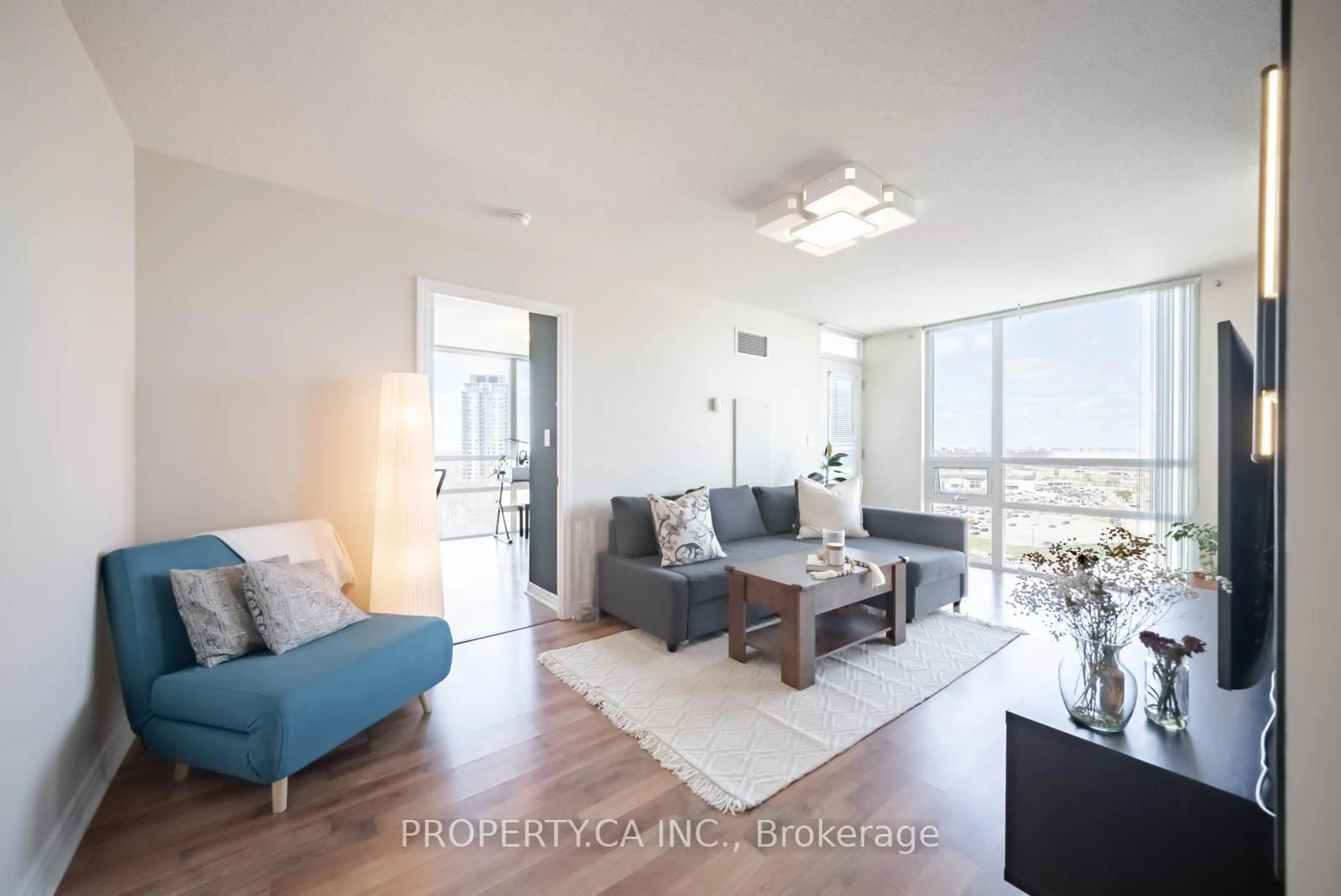 Living room with furniture, unknown for 88 Grangeway Ave #2003, Toronto Ontario M1H 0A2