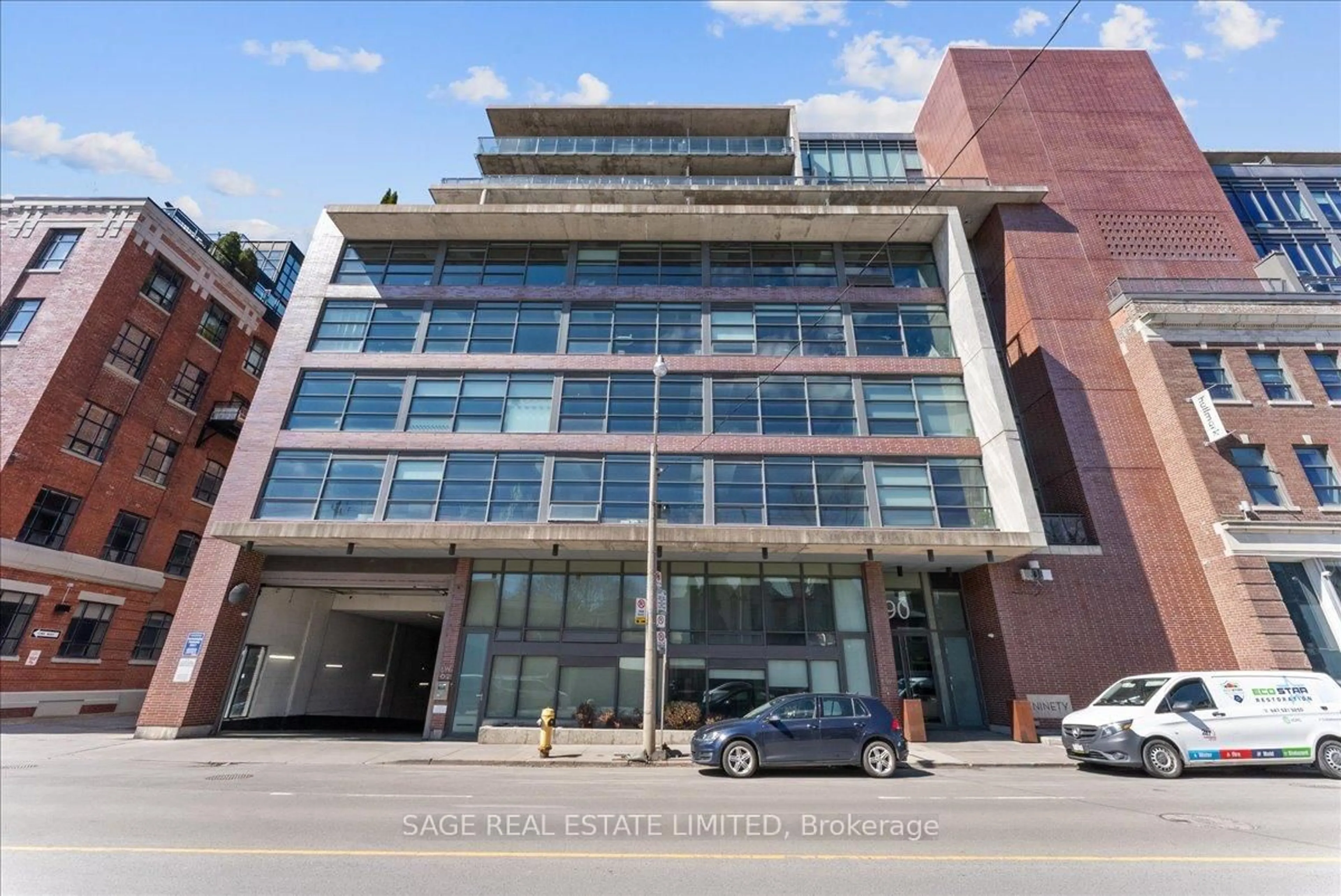 Indoor foyer for 90 Broadview Ave #608, Toronto Ontario M4M 0A7