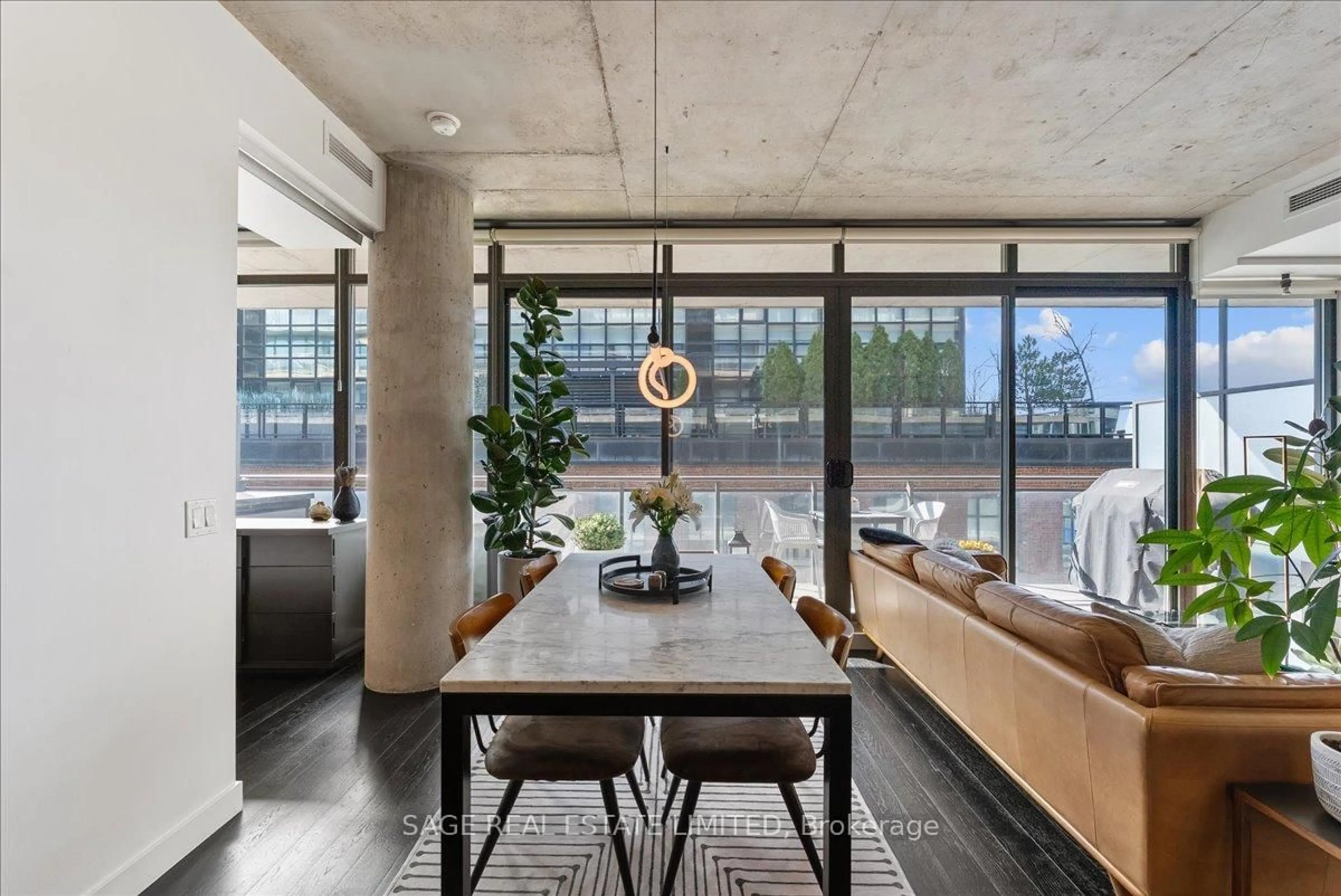 Dining room, unknown for 90 Broadview Ave #608, Toronto Ontario M4M 0A7